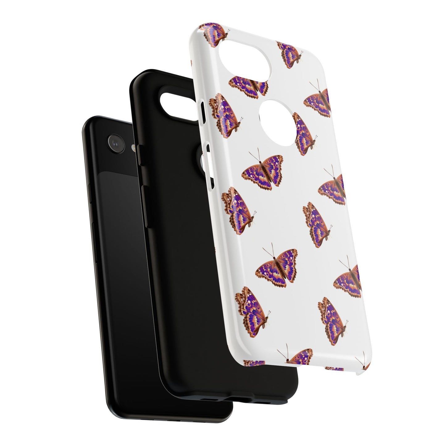 Butterfly Print Phone Case - Tough Case For Stylish Protection