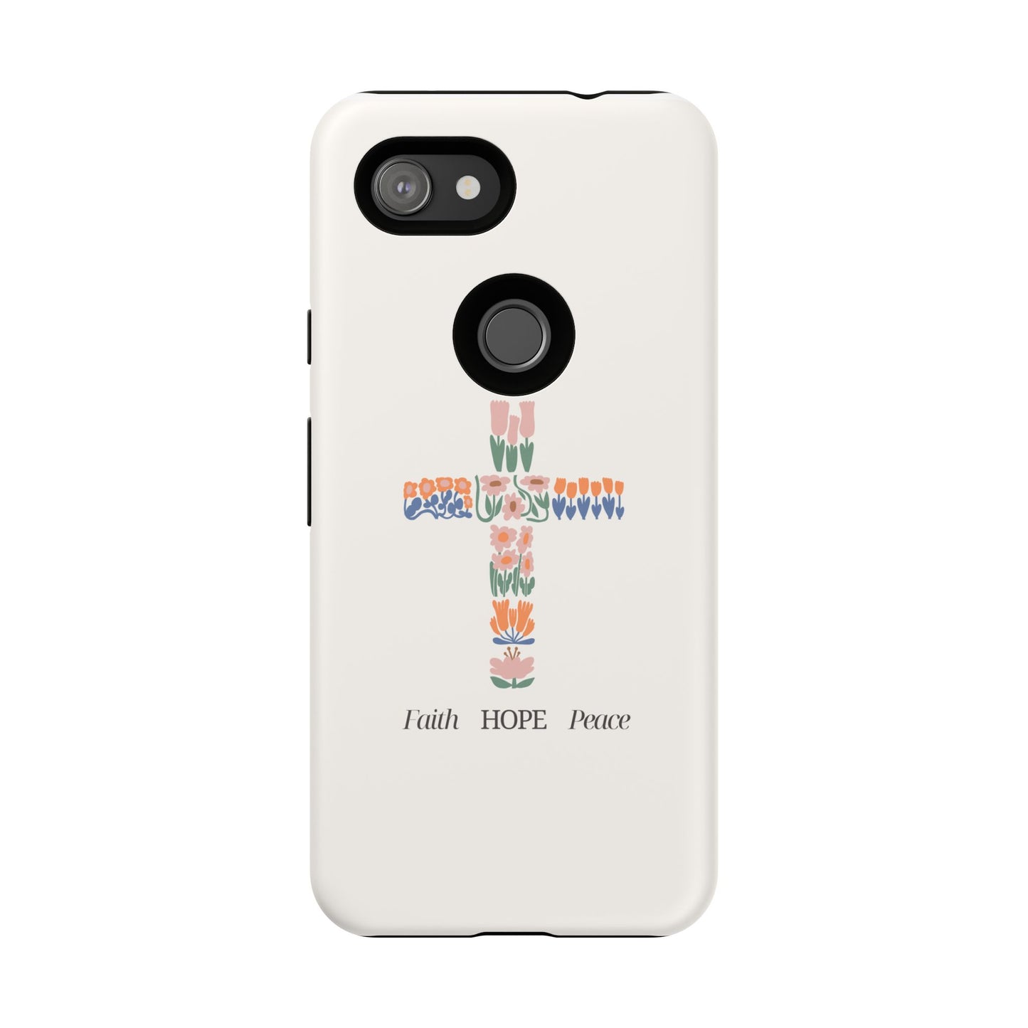 Faith, Hope, Peace Phone Case - Tough Cases for Spiritual Inspiration
