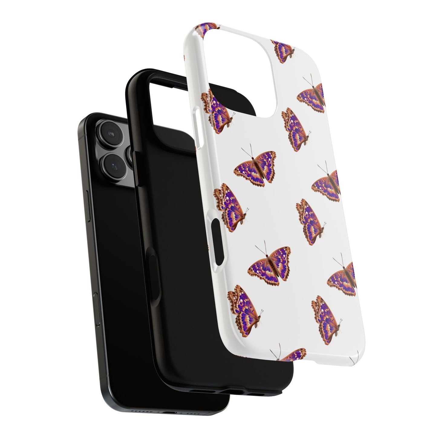 Butterfly Print Phone Case - Tough Case For Stylish Protection