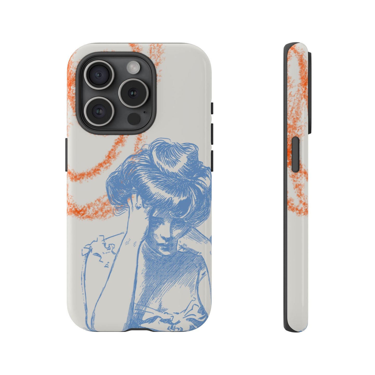 Artistic Phone Case with Stress Relief Design