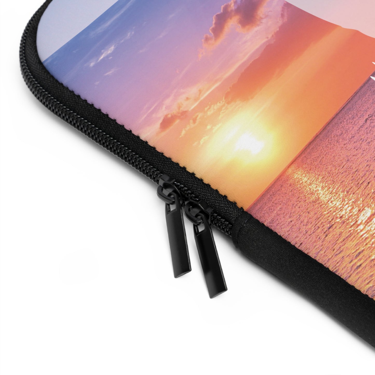 "Sun, Sea, and Inner Peace" Laptop Sleeve - Stylish Ocean-Inspired Tech Case for Beach Lovers