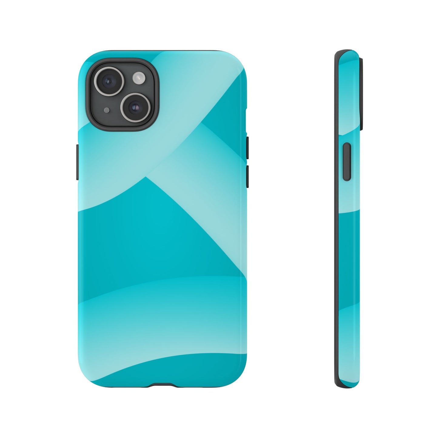 Stylish Tough Phone Case - Modern Blue Design for Ultimate Protection