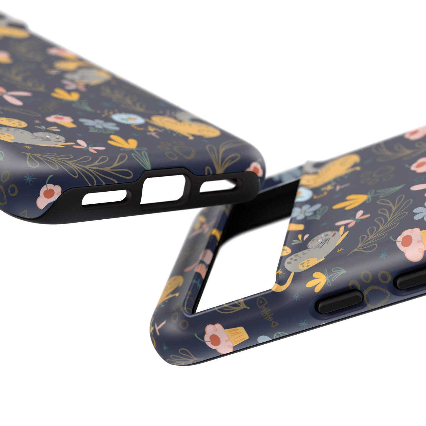 Cat-Themed Tough Phone Case - Tough Case For Stylish Protection
