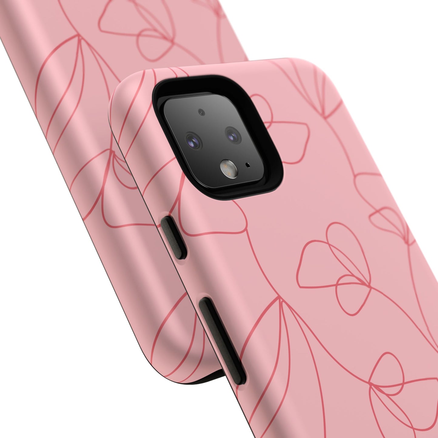 Tough Cases: Elegant Floral Phone Case - Durable Protection with Stylish Design