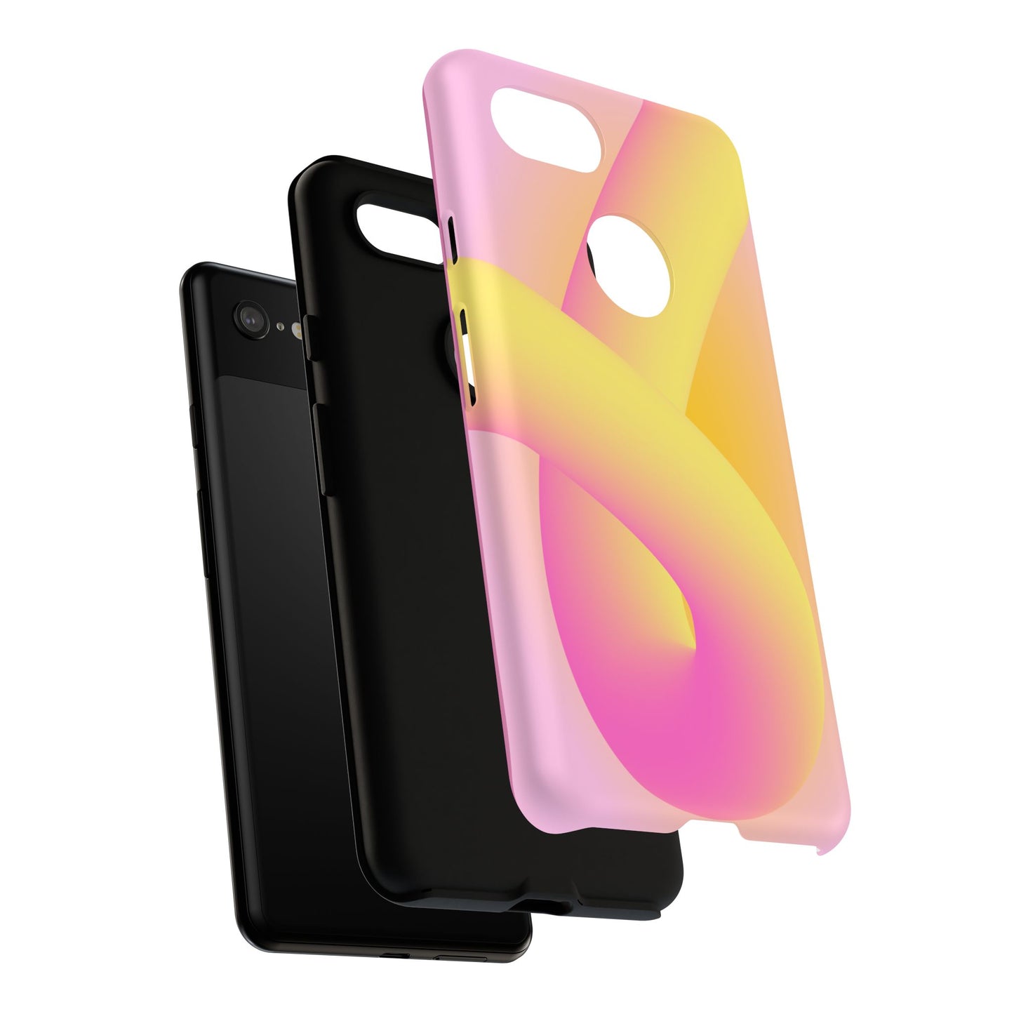 Stylish Tough Phone Case - ModernVibrant Minimalist Design for Ultimate Protection
