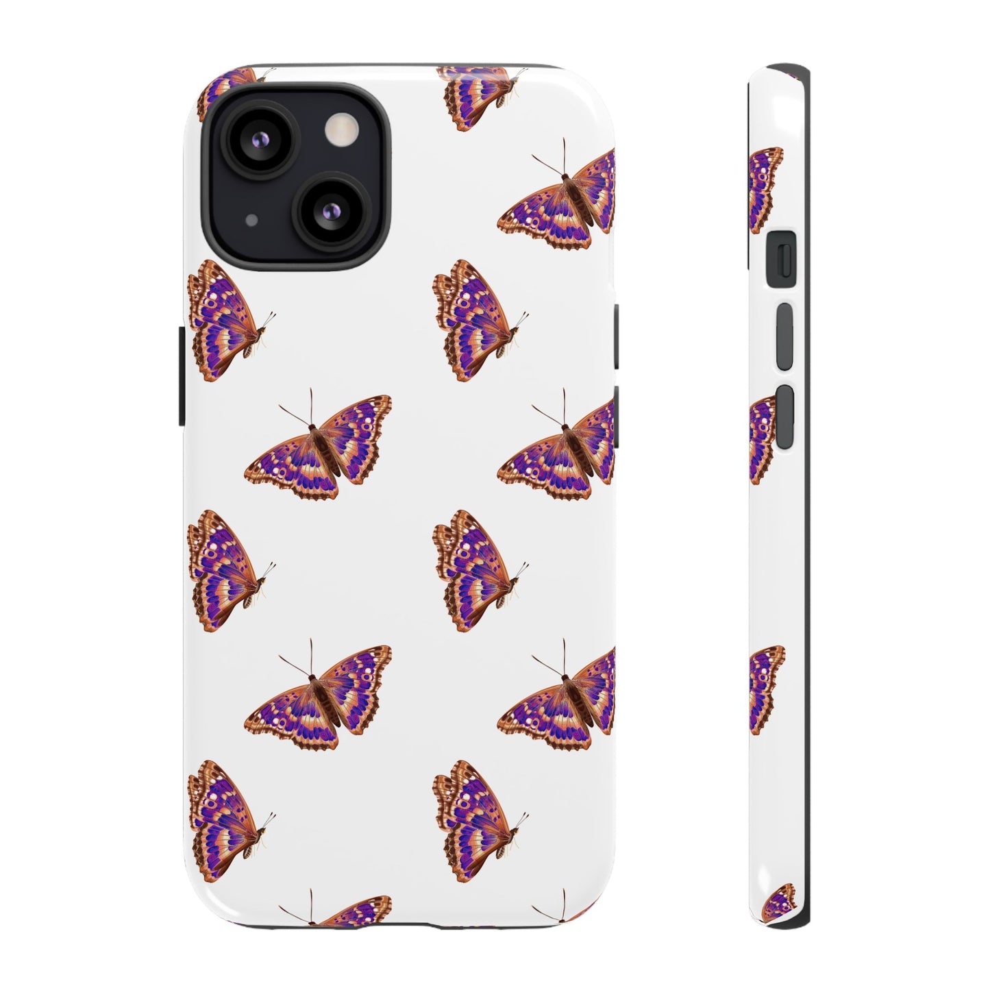 Butterfly Print Phone Case - Tough Case For Stylish Protection
