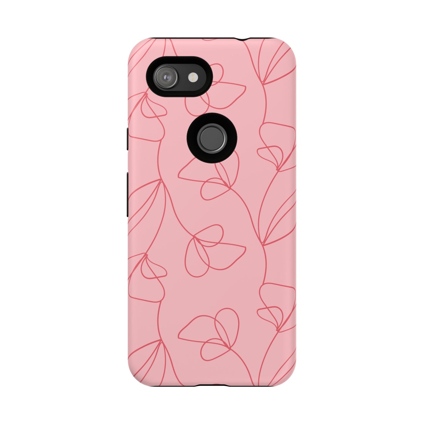 Tough Cases: Elegant Floral Phone Case - Durable Protection with Stylish Design