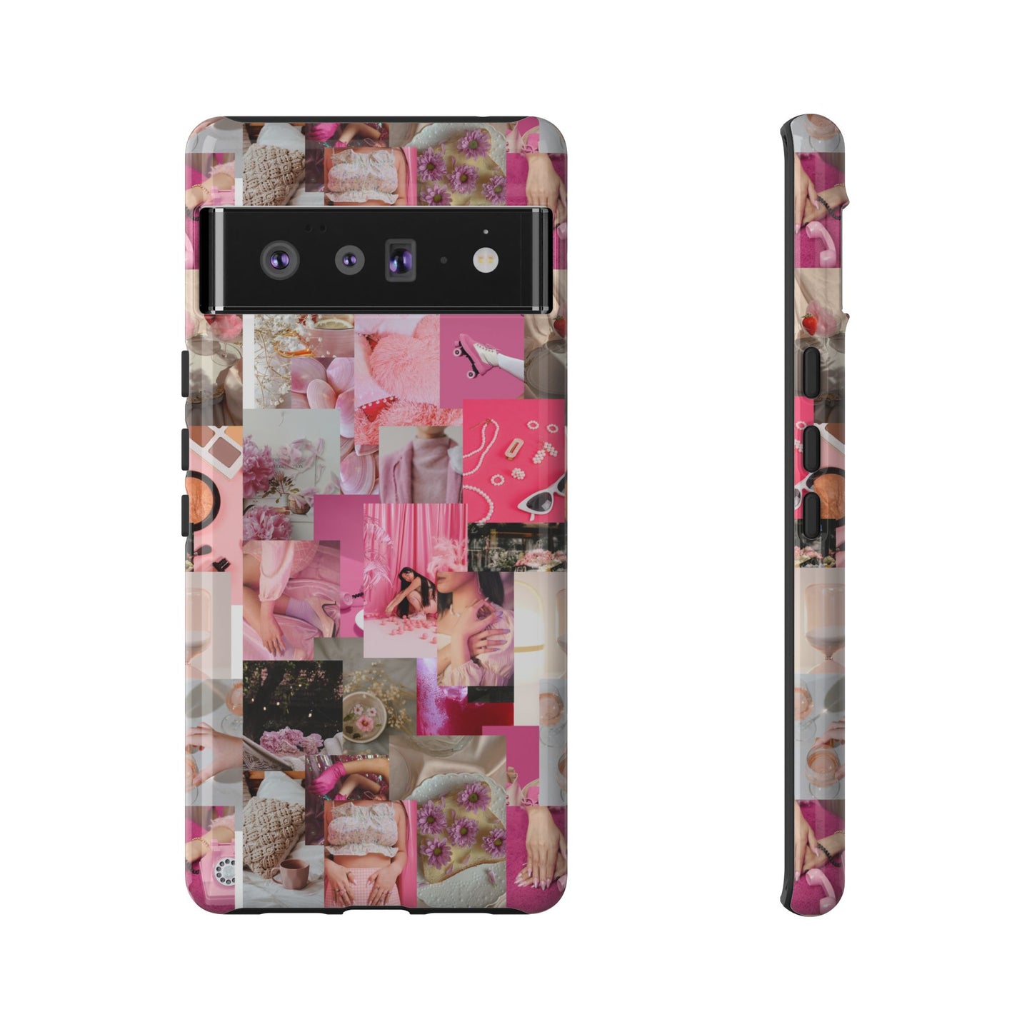 Chic Pink Phone Case- Tough Case For Stylish Protection