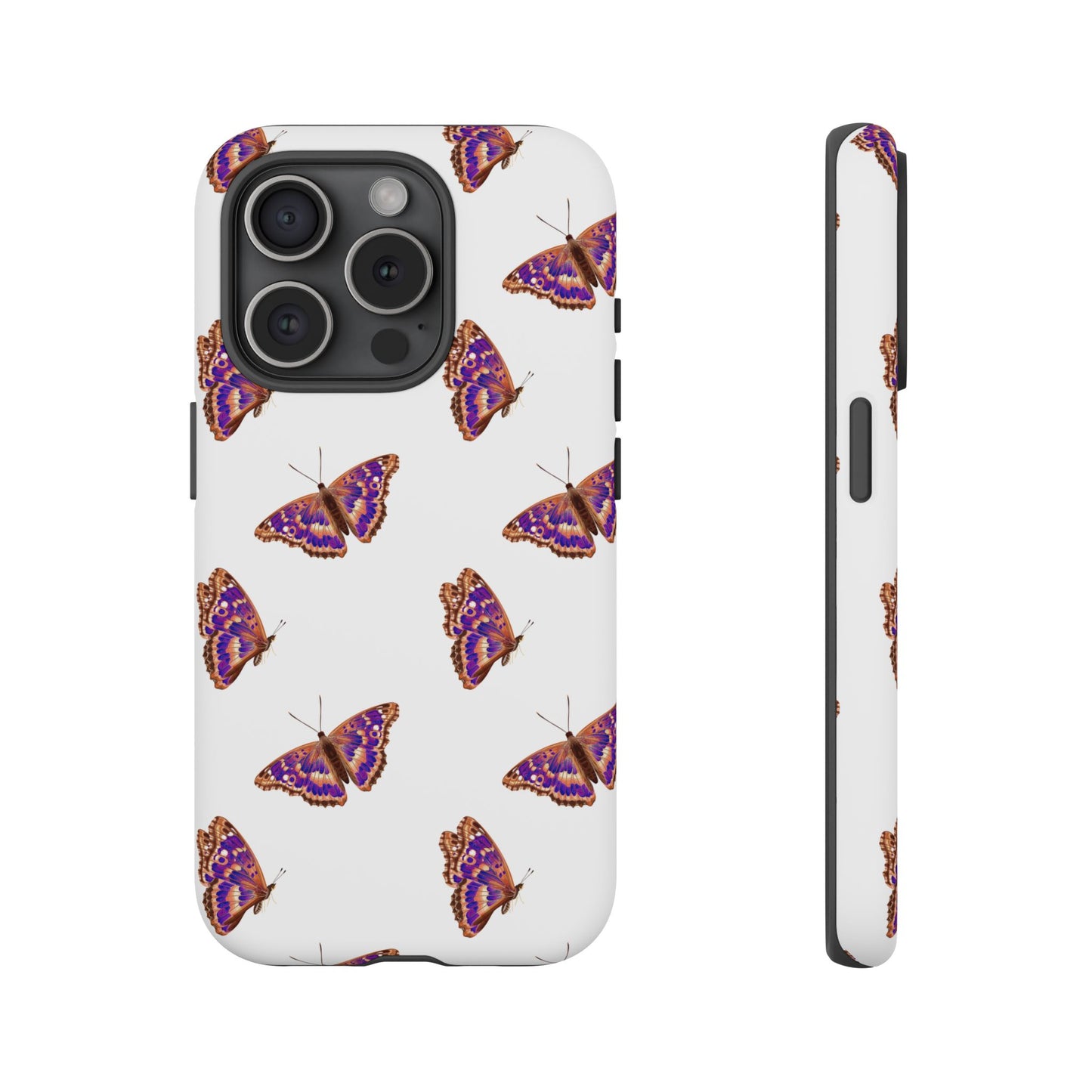 Butterfly Print Phone Case - Tough Case For Stylish Protection