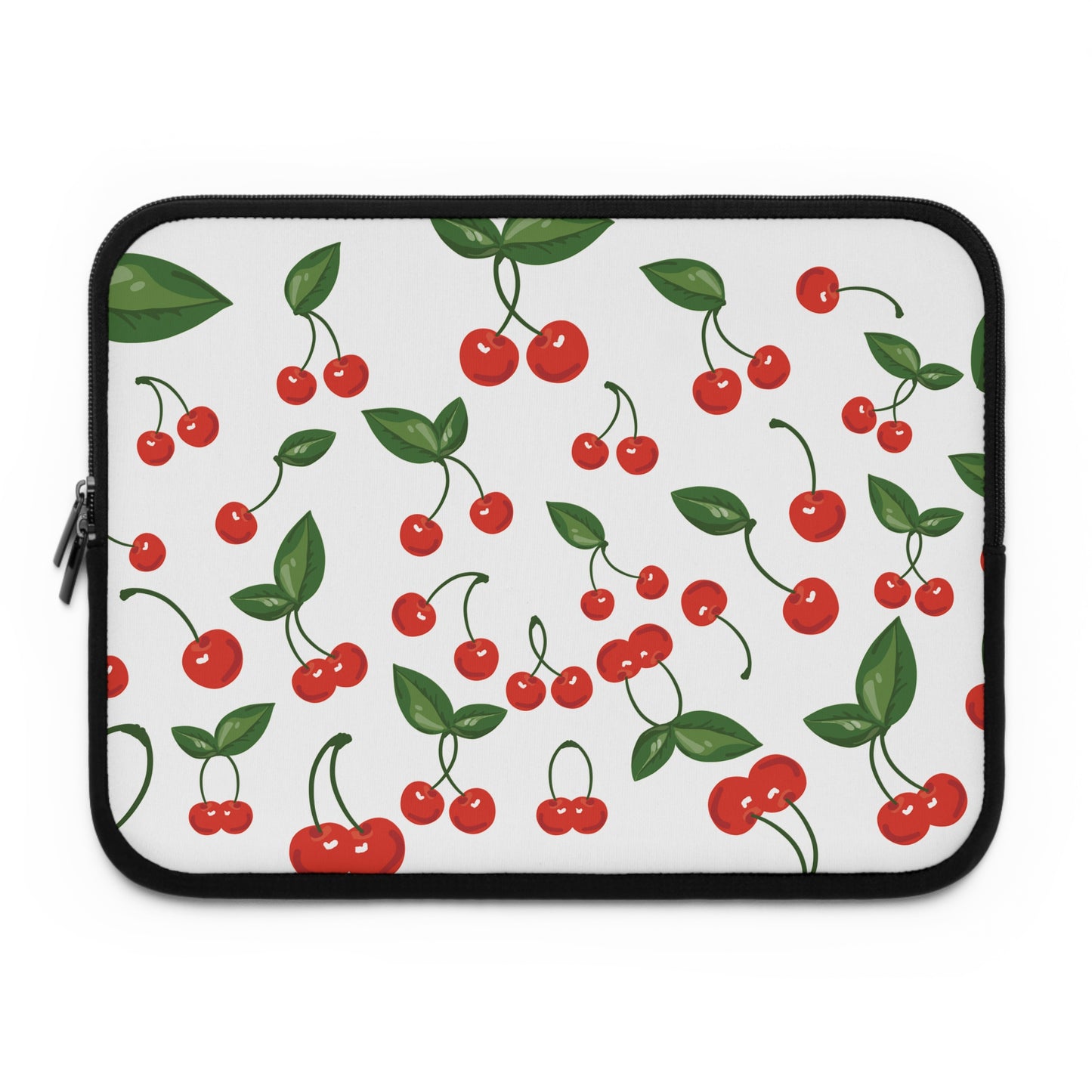 Cherry Blossom Laptop Sleeve, Cute Laptop Case, Cherry Print Bag, Computer Sleeve, Sweet Gift for Students, Floral Tech Accessory