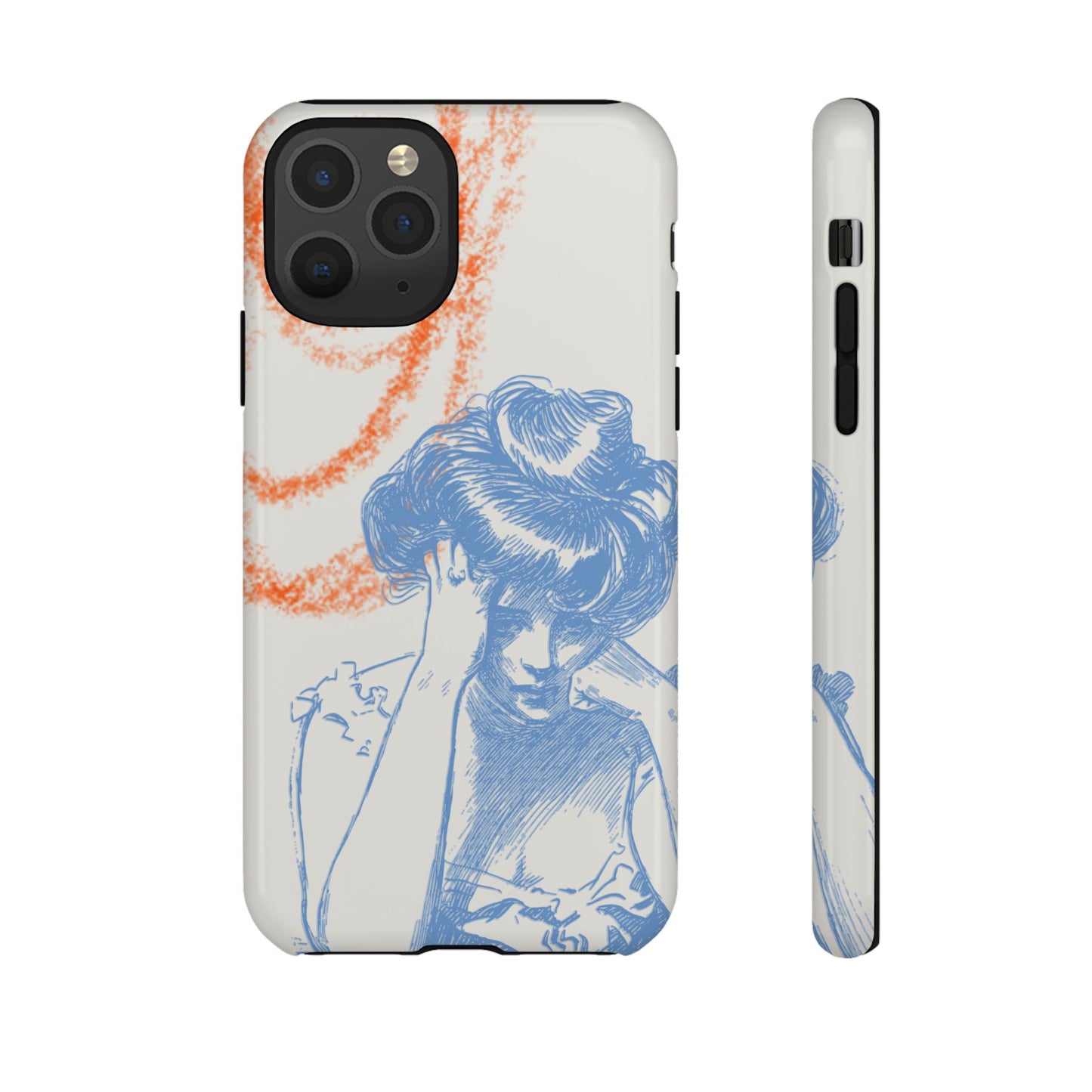 Artistic Phone Case with Stress Relief Design