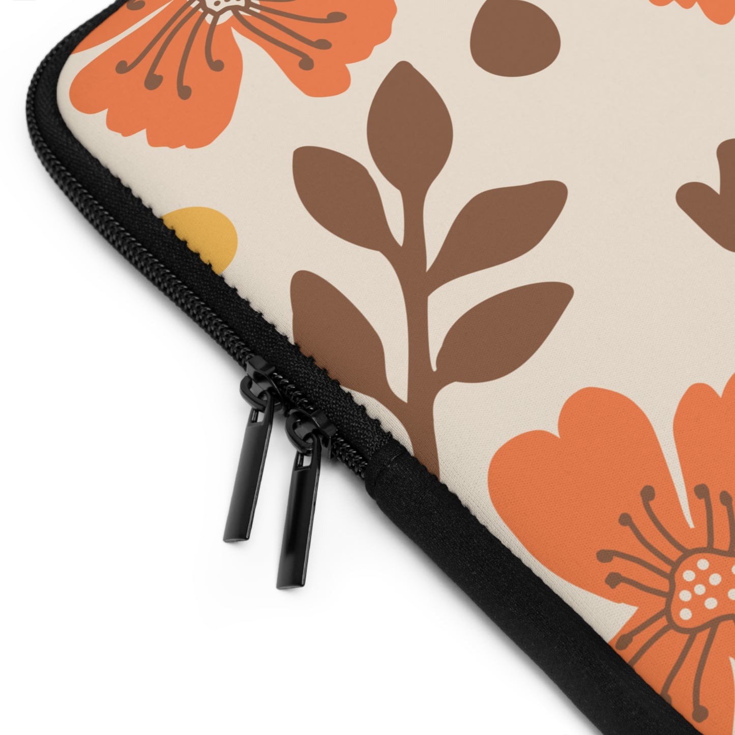 Floral Laptop Sleeve - "You Can" Design - Stylish & Protective Technology Accessory