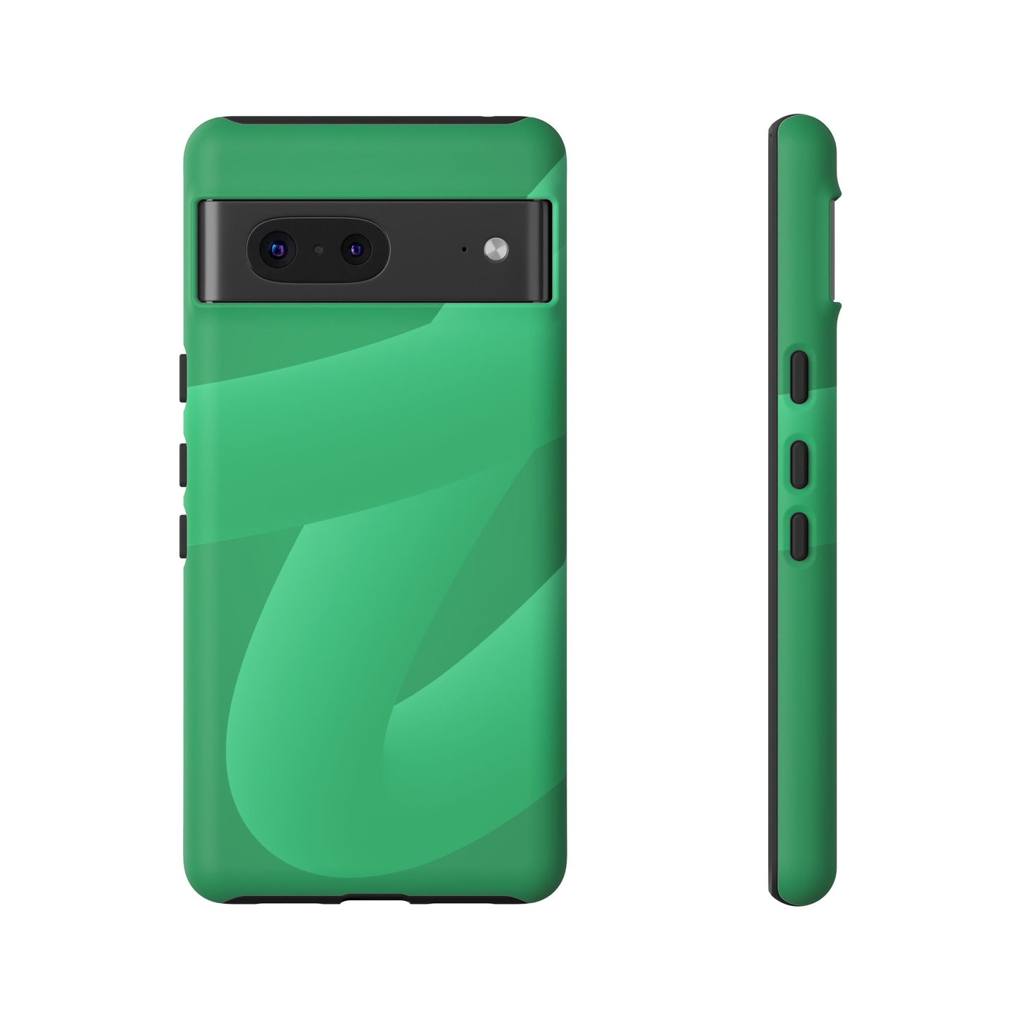 Stylish Tough Phone Case - Modern Green Design for Ultimate Protection