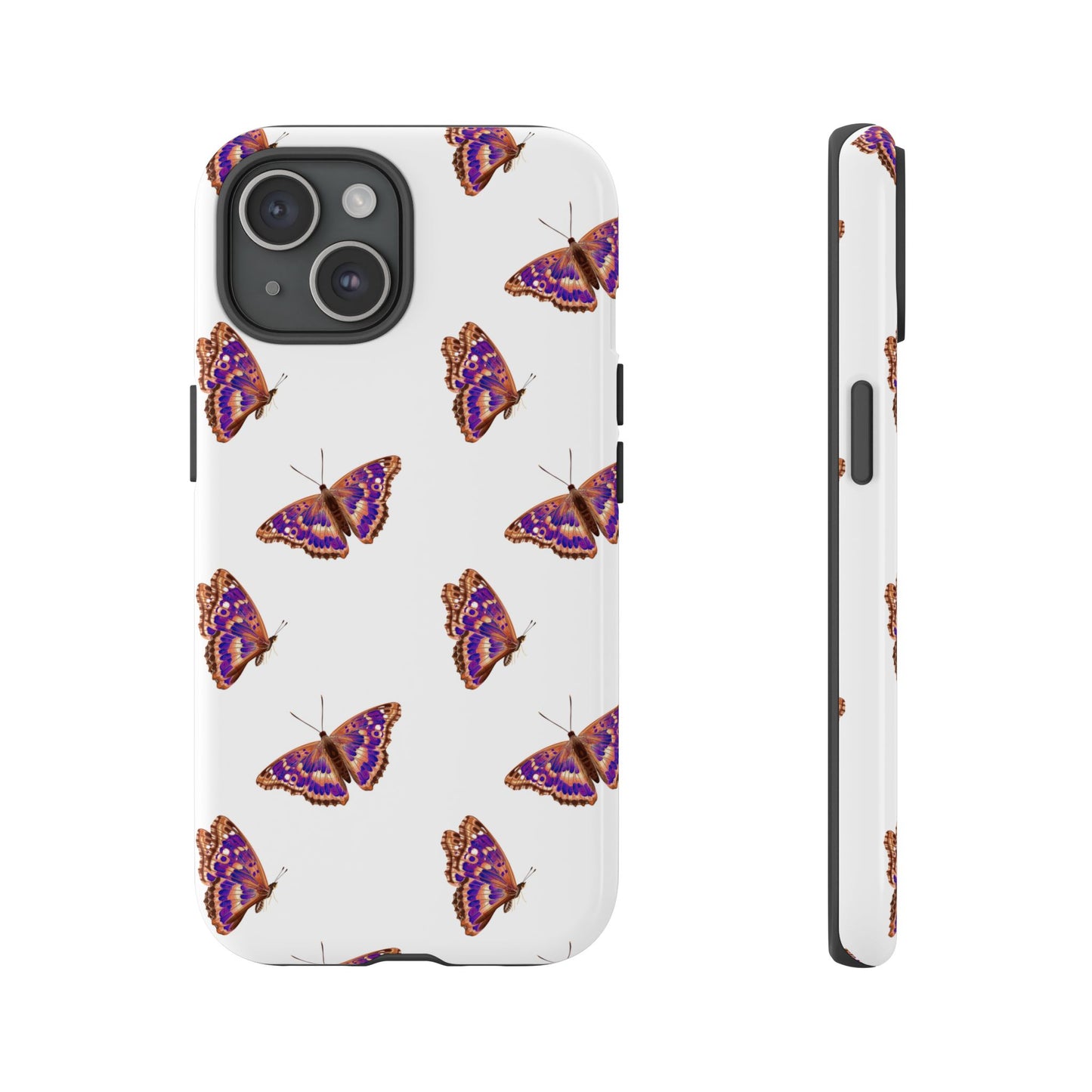 Butterfly Print Phone Case - Tough Case For Stylish Protection