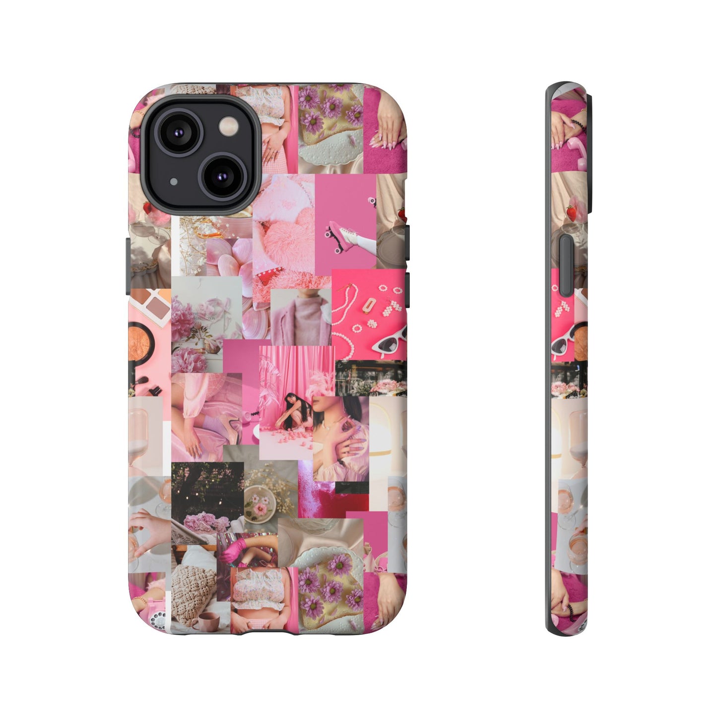 Chic Pink Phone Case- Tough Case For Stylish Protection
