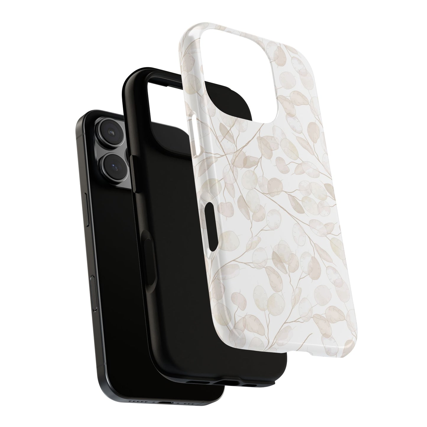 Botanical Phone Case, Tough Cases, Floral Design, Nature Lover Gift, Eco-Friendly Accessory, Protective Phone Cover