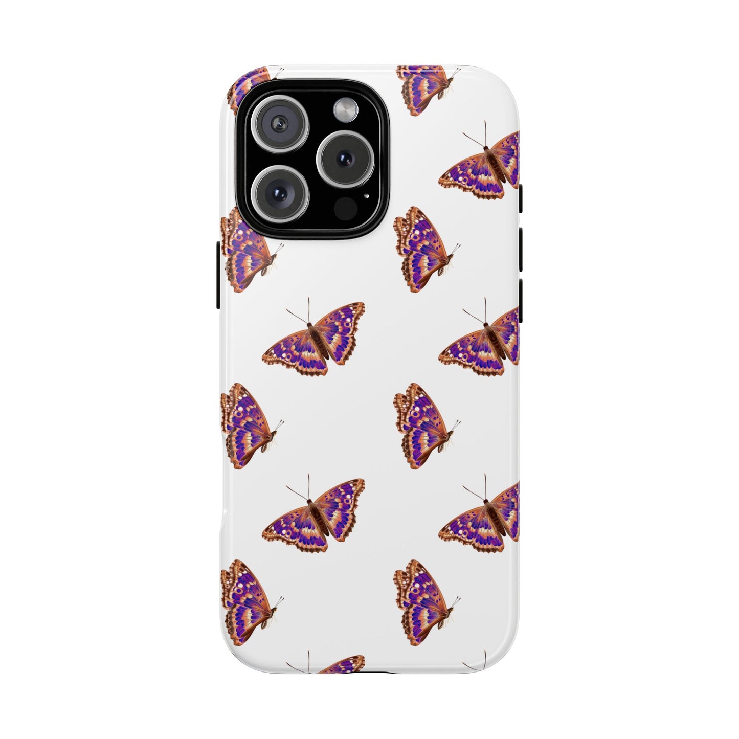 Butterfly Print Phone Case - Tough Case For Stylish Protection