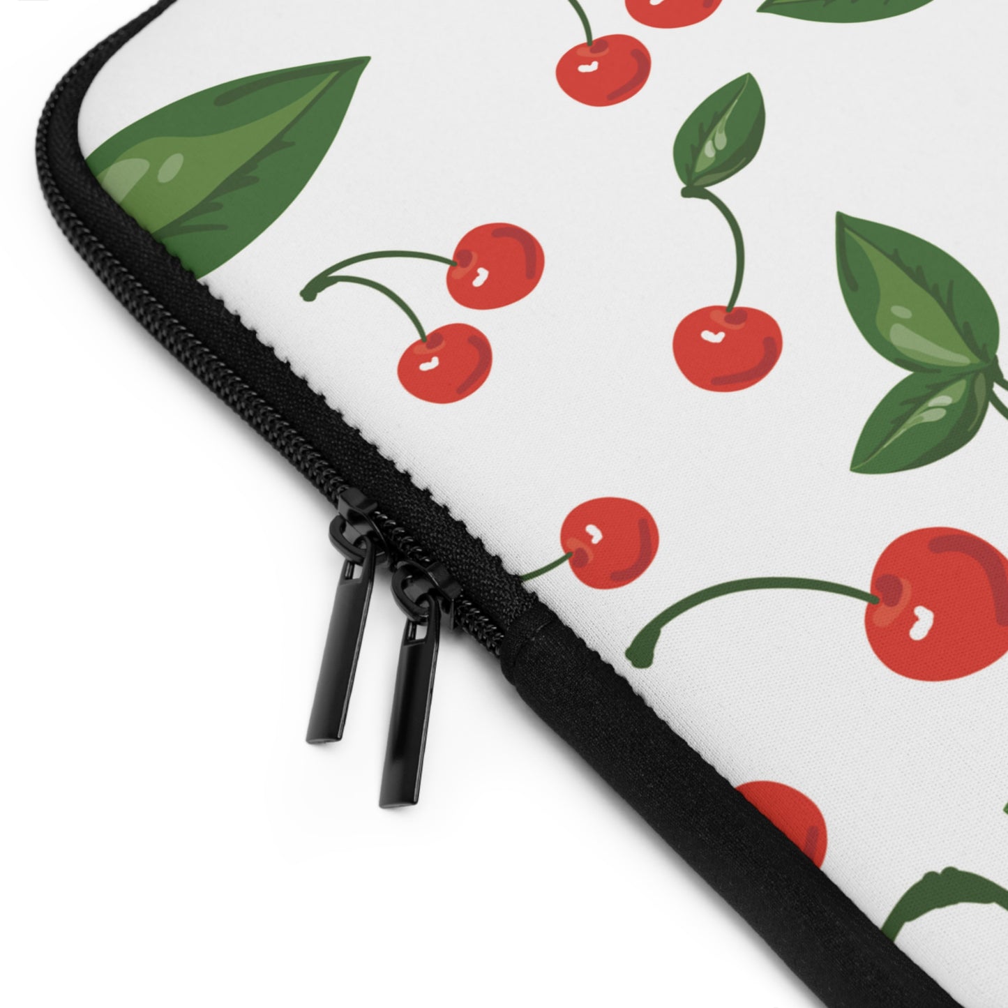 Cherry Blossom Laptop Sleeve, Cute Laptop Case, Cherry Print Bag, Computer Sleeve, Sweet Gift for Students, Floral Tech Accessory