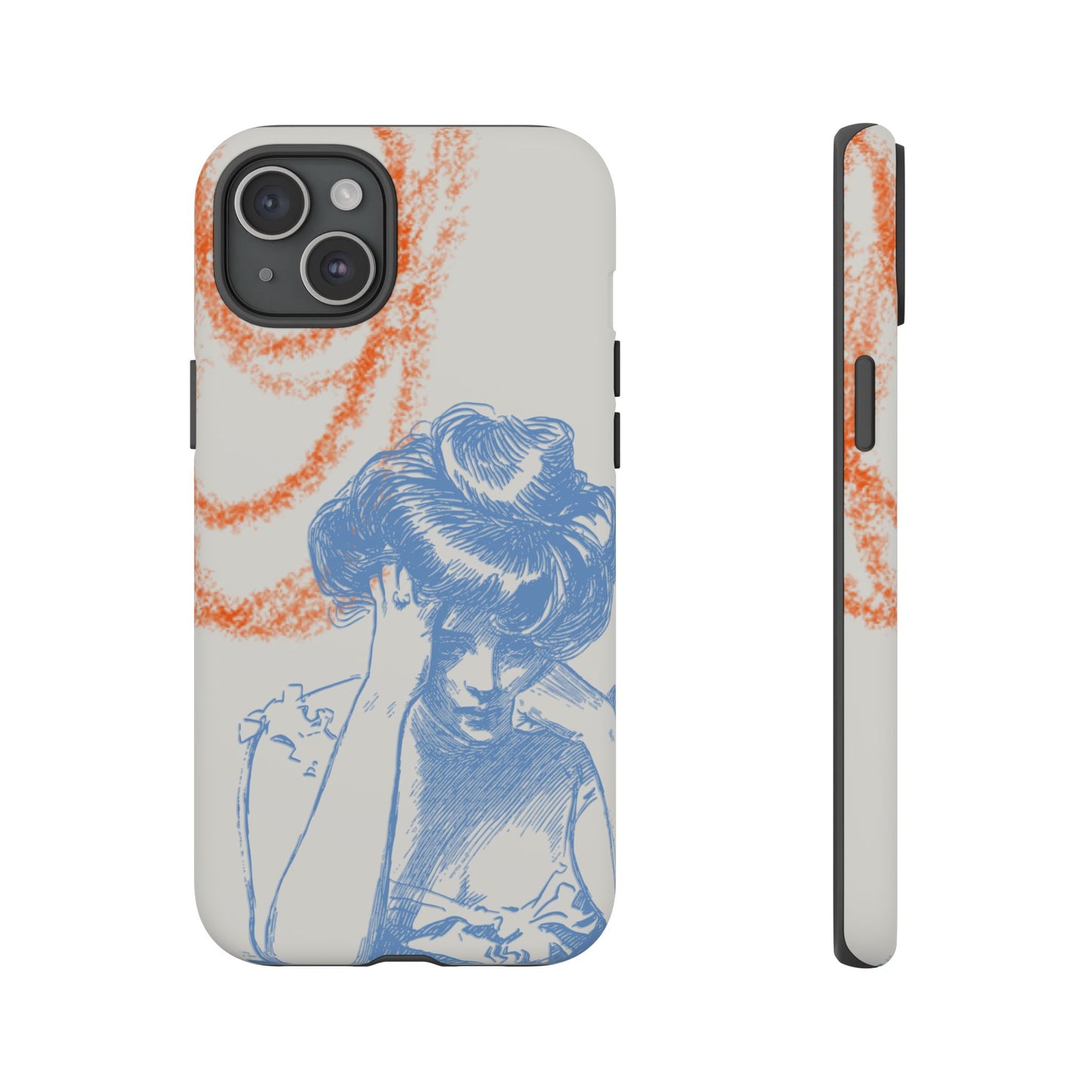 Artistic Phone Case with Stress Relief Design