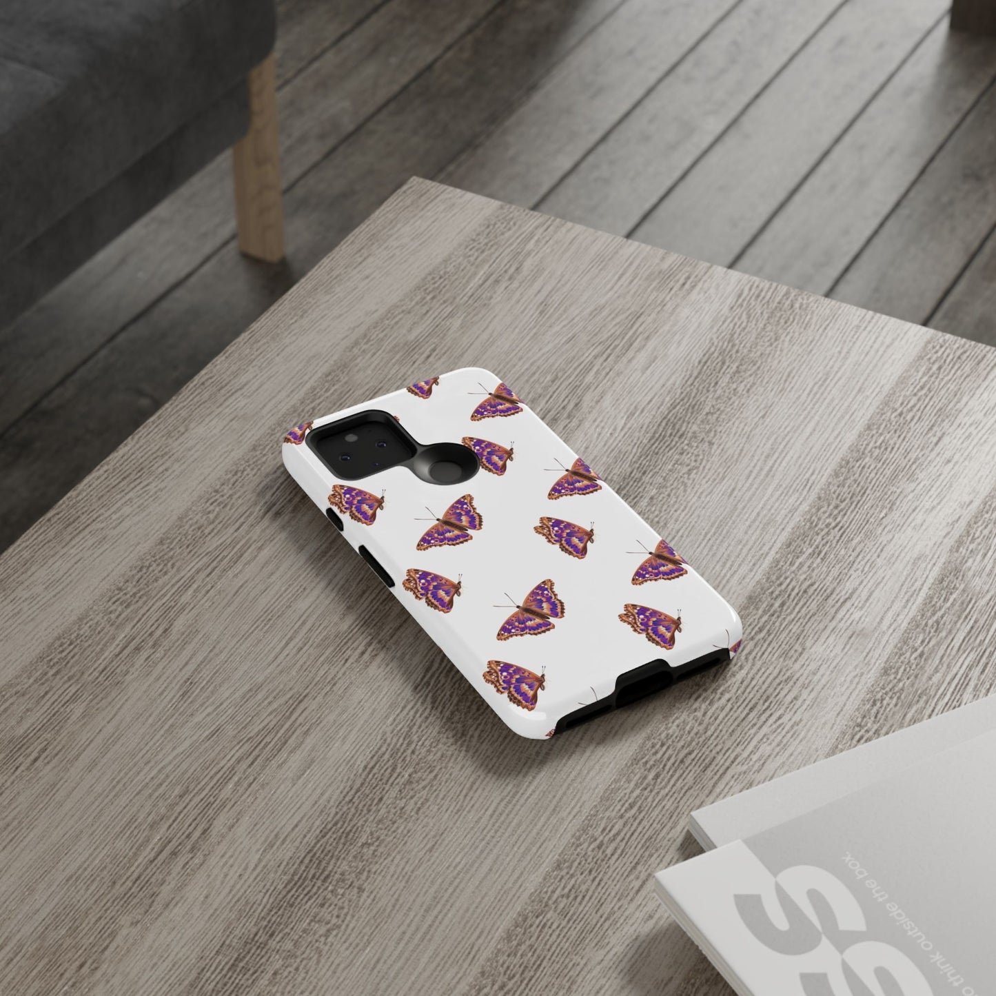 Butterfly Print Phone Case - Tough Case For Stylish Protection