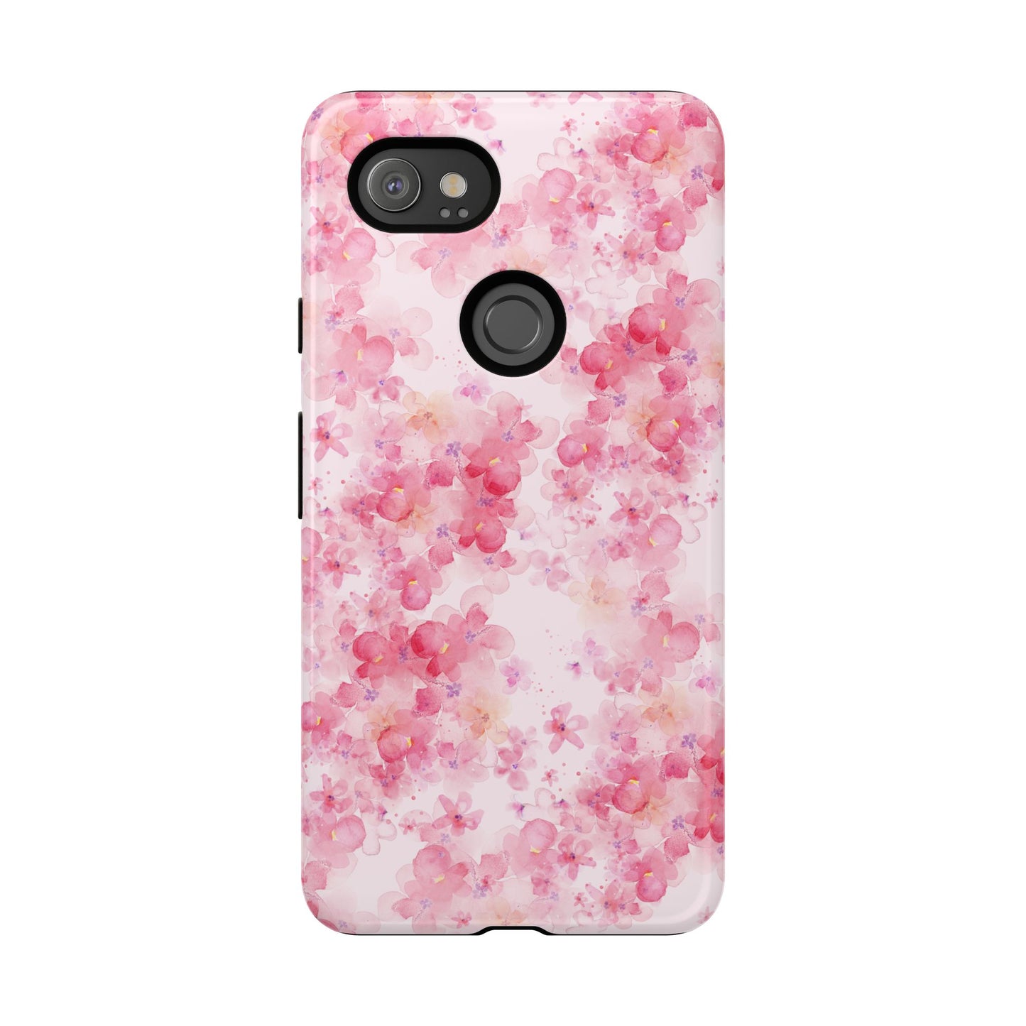 Floral Phone Case - Tough Cases with Pink Blossom Design