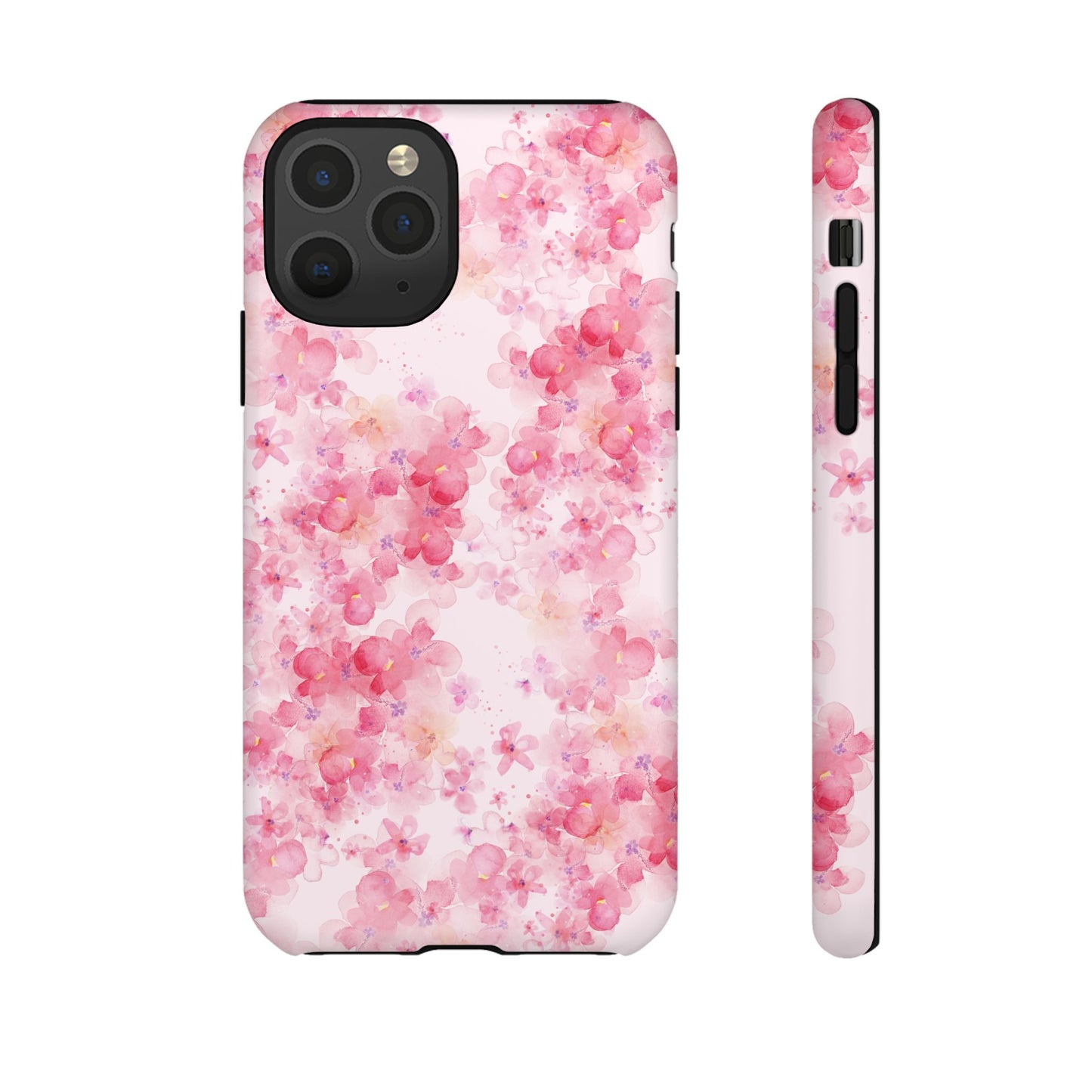 Floral Phone Case - Tough Cases with Pink Blossom Design