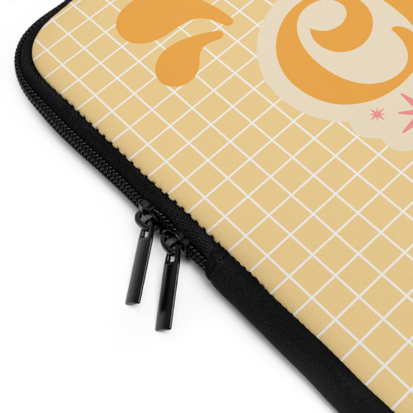 Cheerful Love Laptop Sleeve - Stylish Tech Case, Perfect Gift for Students, Home Office, Birthdays, Valentine's Day