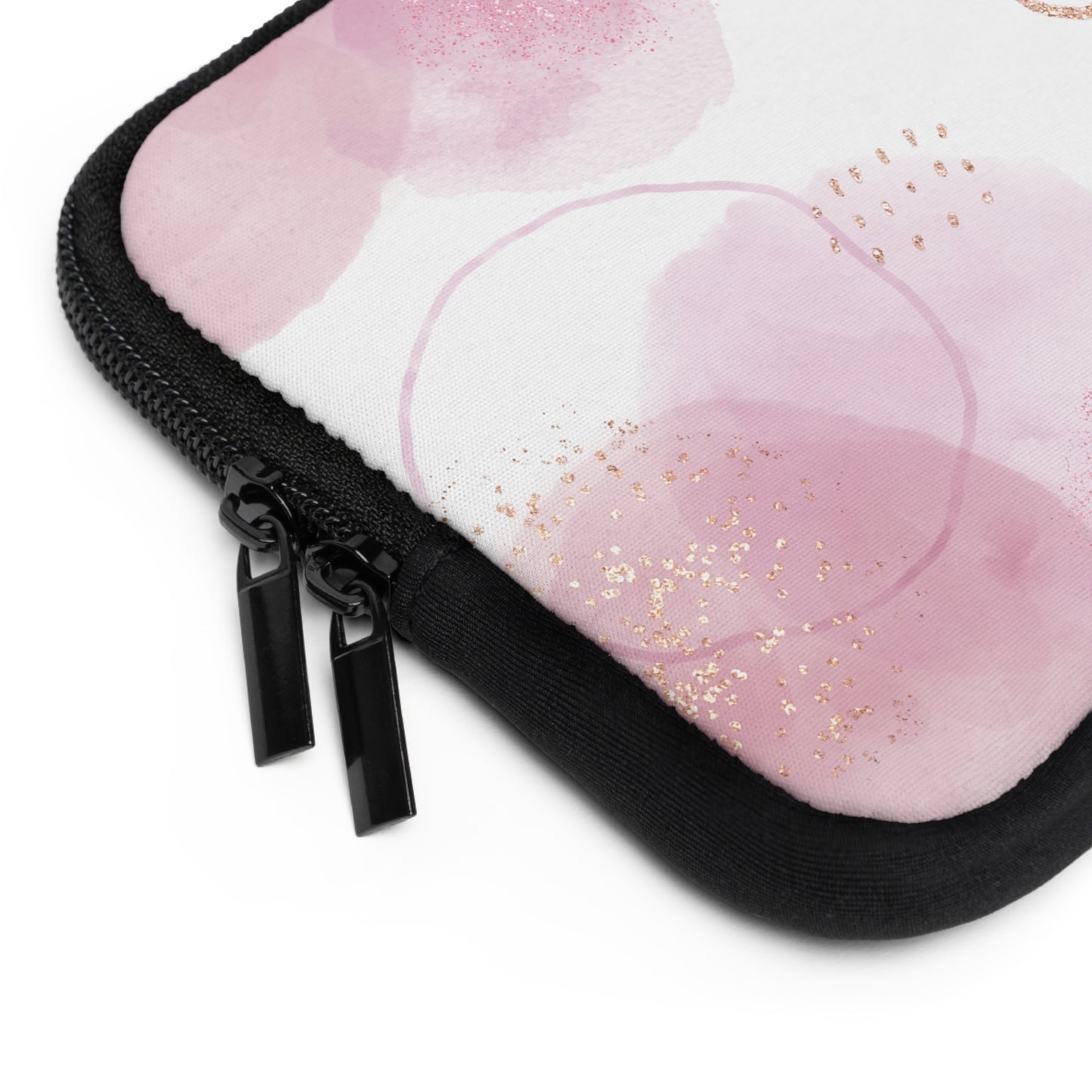 Chic Floral Laptop Sleeve, Tech Accessory, Waterproof Case, Gift for Her, Modern Design, Laptop Bag, Computer Sleeve