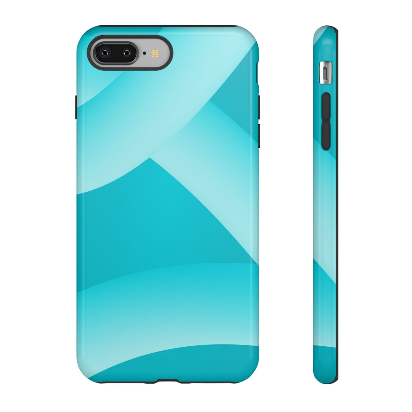 Stylish Tough Phone Case - Modern Blue Design for Ultimate Protection
