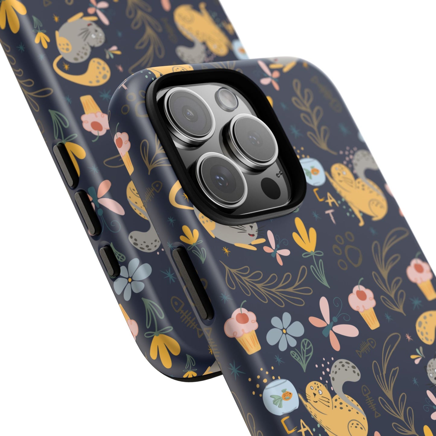 Cat-Themed Tough Phone Case - Tough Case For Stylish Protection