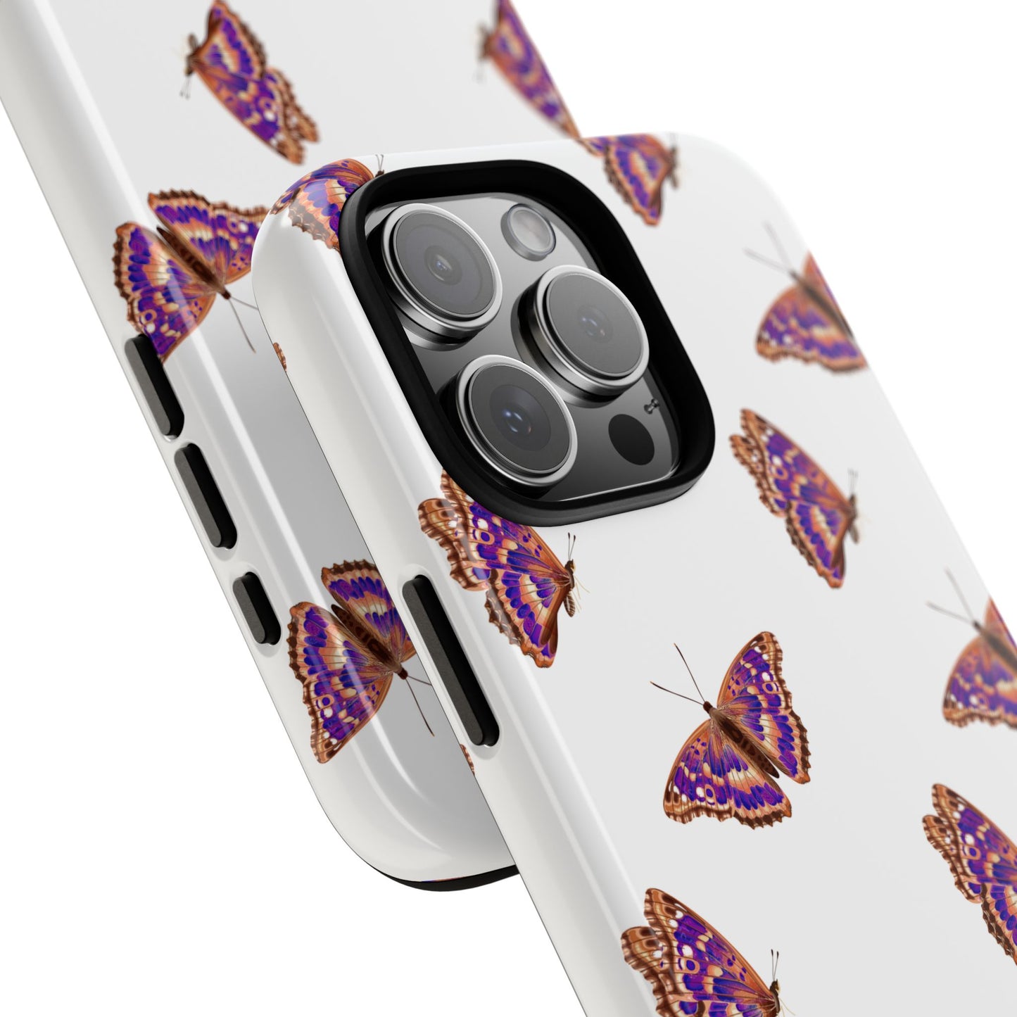 Butterfly Print Phone Case - Tough Case For Stylish Protection