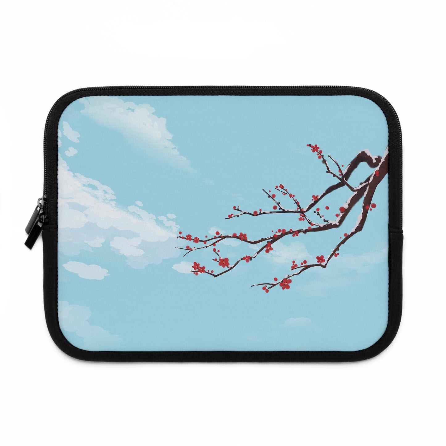 Cherry Blossom Laptop Sleeve - Elegant Design for Tech Lovers