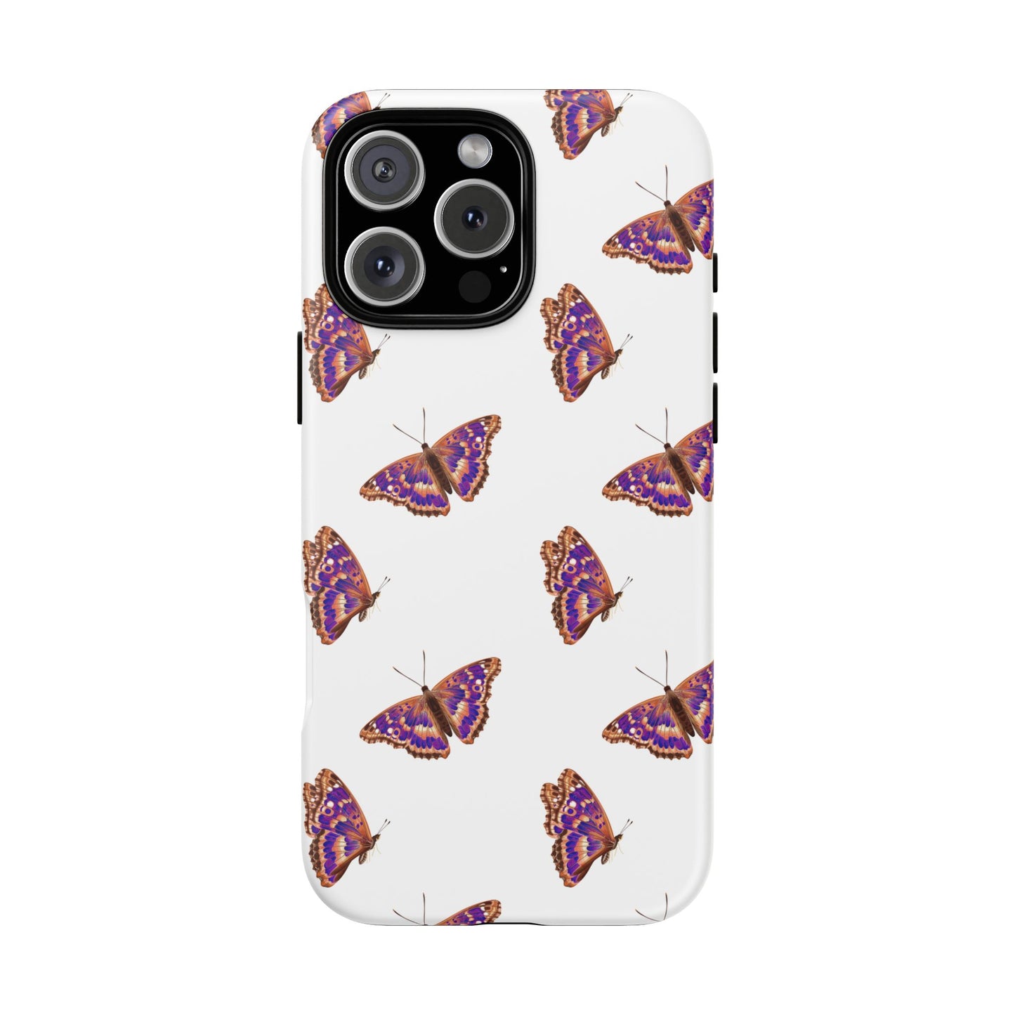 Butterfly Print Phone Case - Tough Case For Stylish Protection