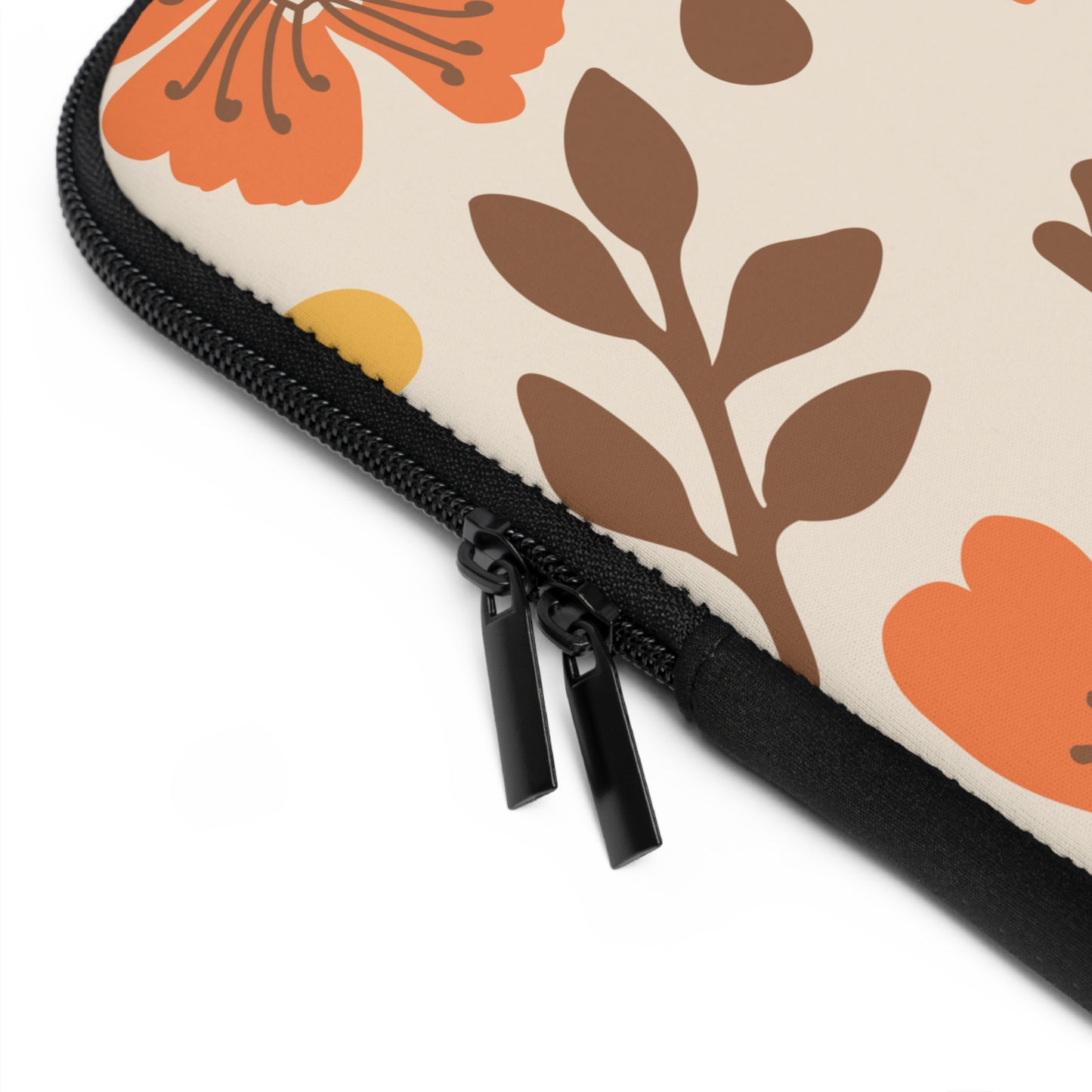 Floral Laptop Sleeve - "You Can" Design - Stylish & Protective Technology Accessory