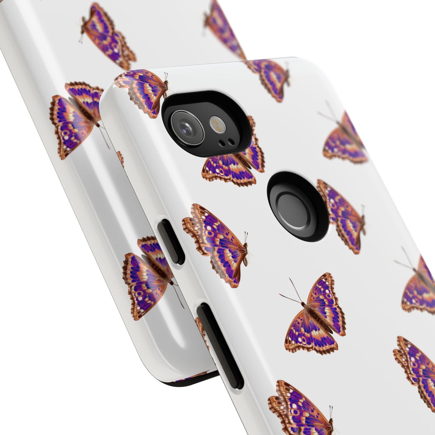 Butterfly Print Phone Case - Tough Case For Stylish Protection