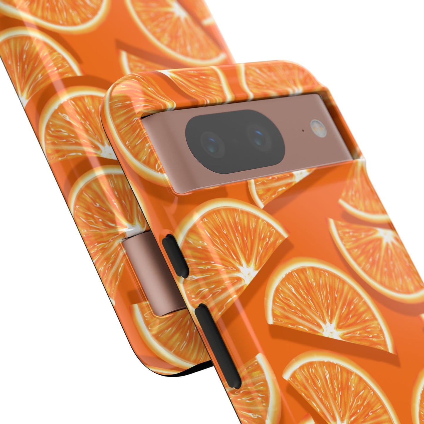Vibrant Orange Slice Phone Case - Tough Cases for Phone Protection