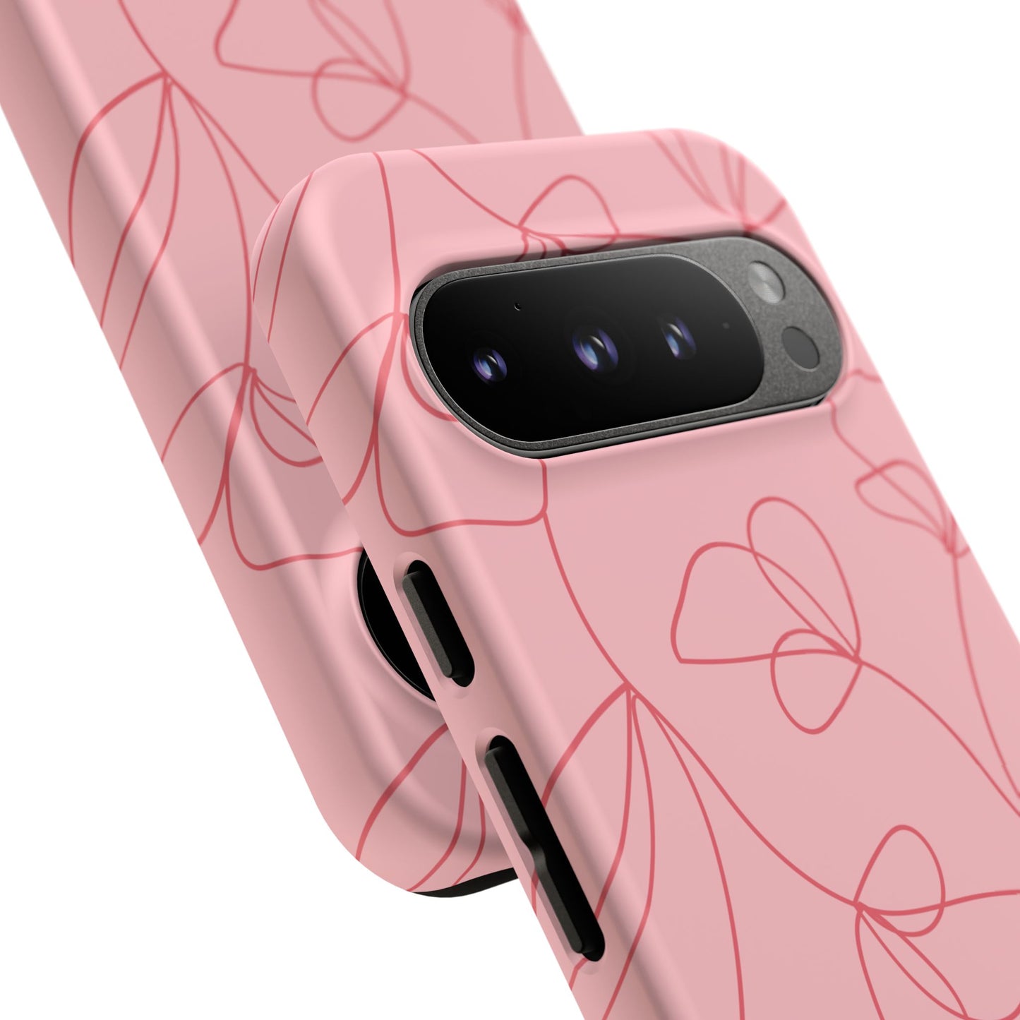 Tough Cases: Elegant Floral Phone Case - Durable Protection with Stylish Design