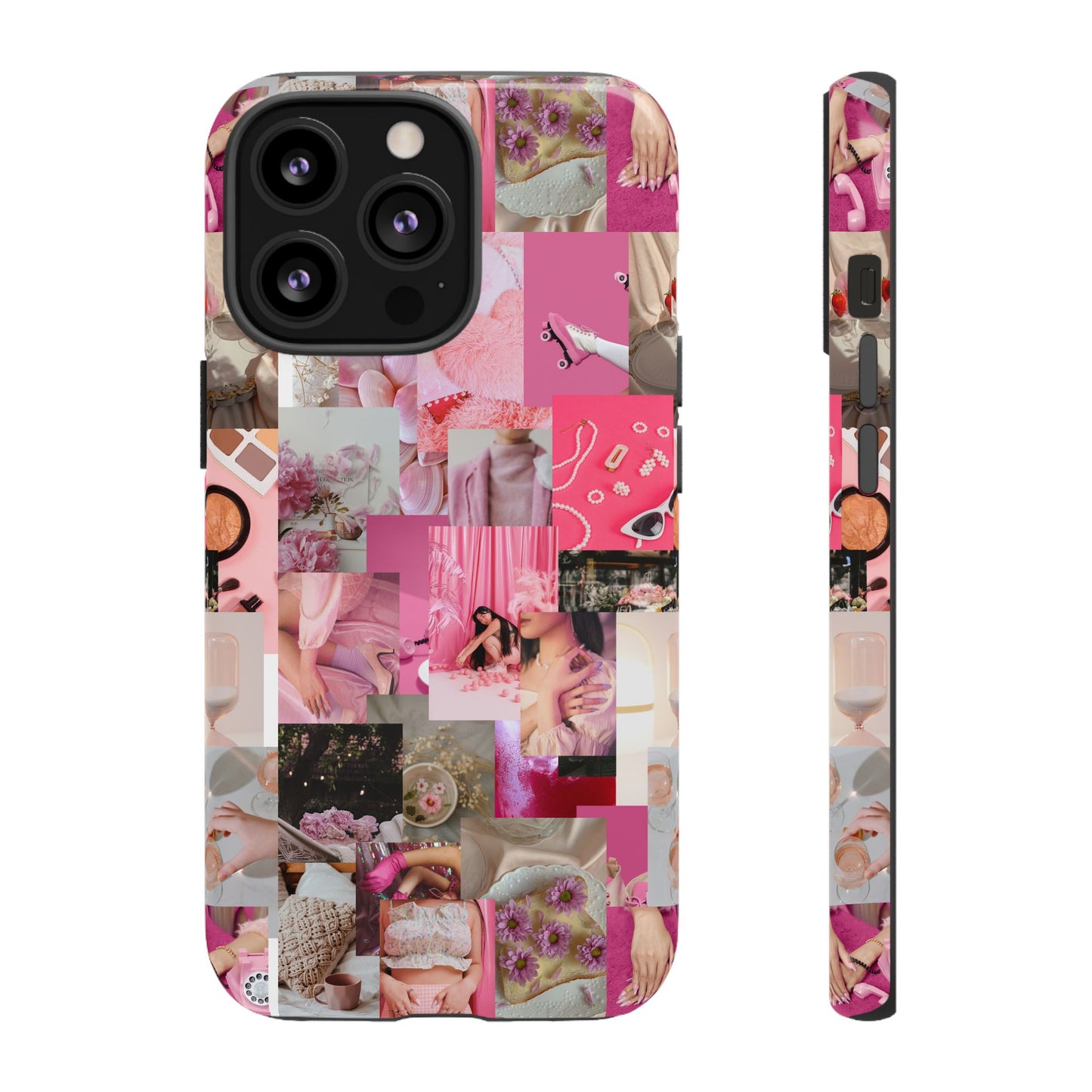Chic Pink Phone Case- Tough Case For Stylish Protection