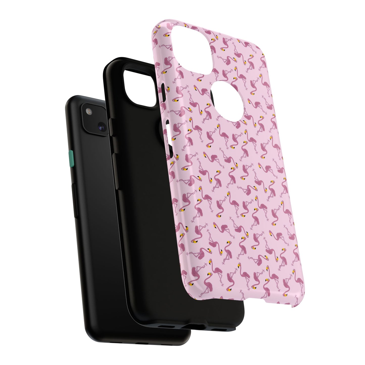 Fun Flamingo Phone Case - Tough & Stylish Design