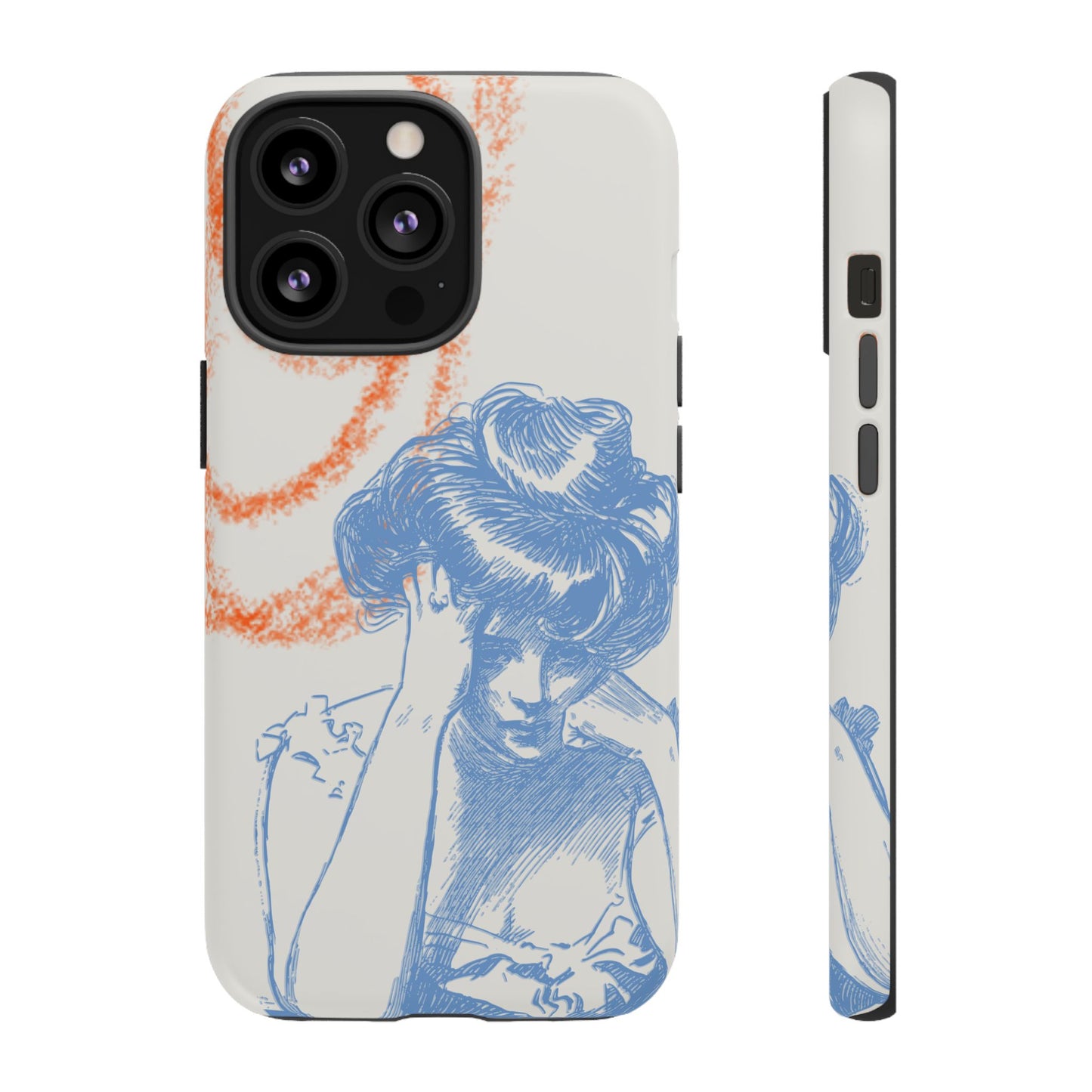 Artistic Phone Case with Stress Relief Design