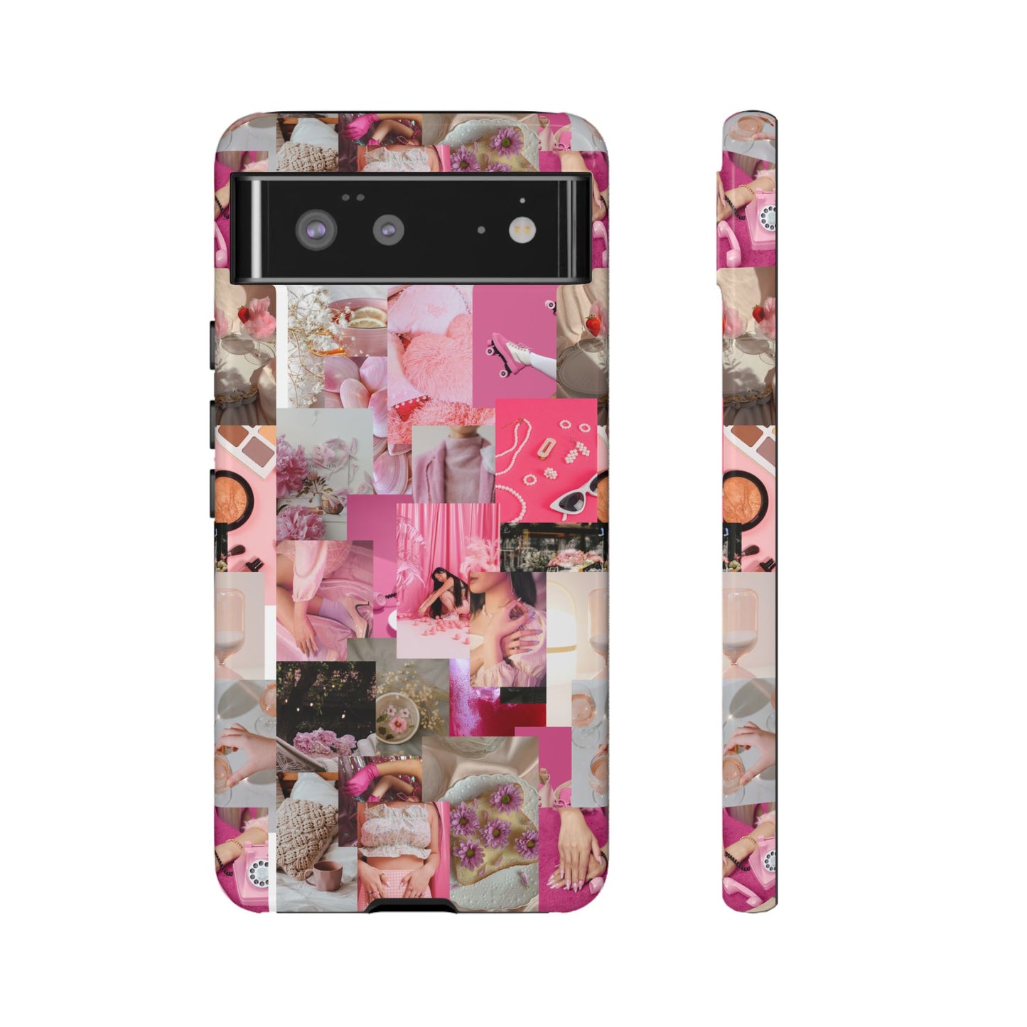Chic Pink Phone Case- Tough Case For Stylish Protection