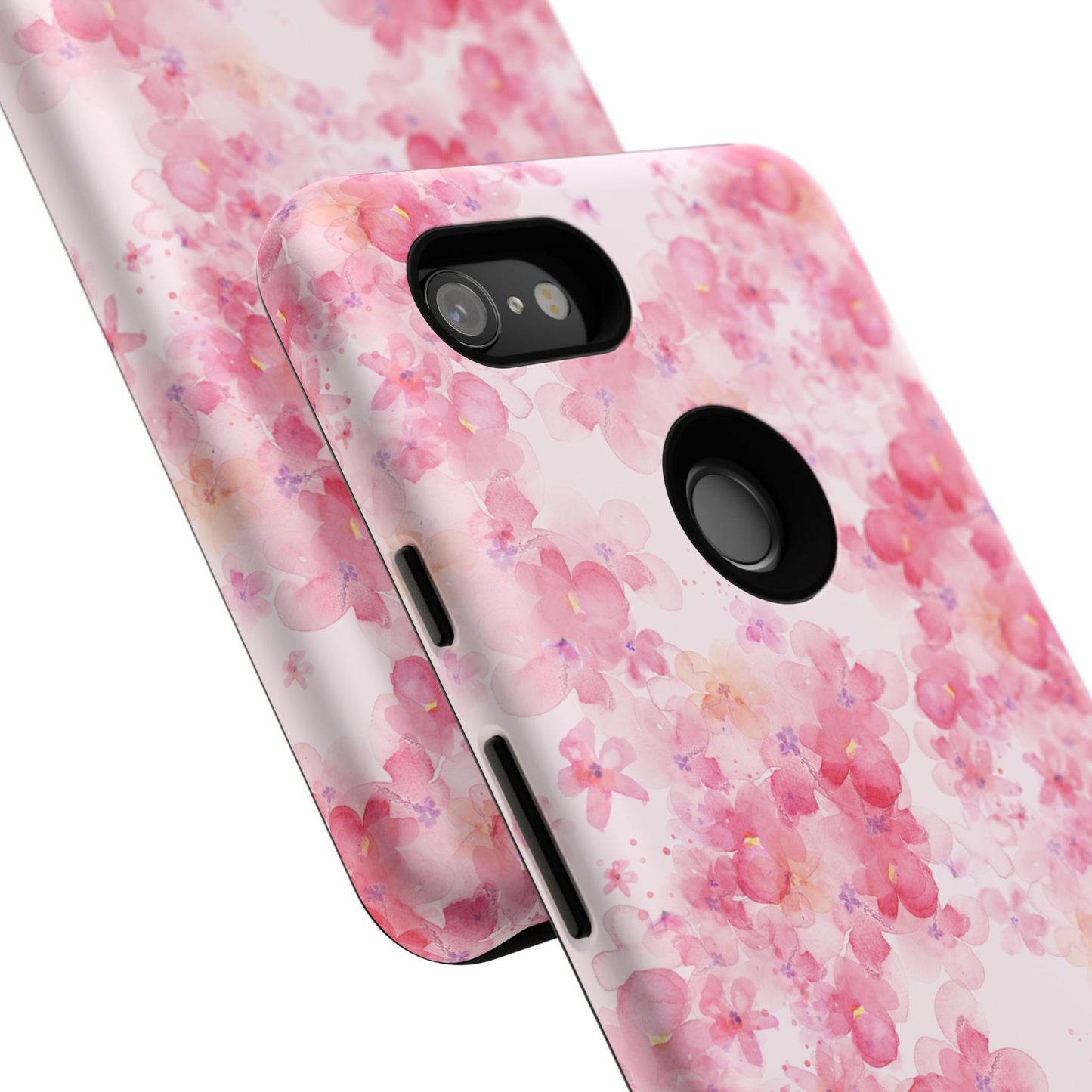 Floral Phone Case - Tough Cases with Pink Blossom Design