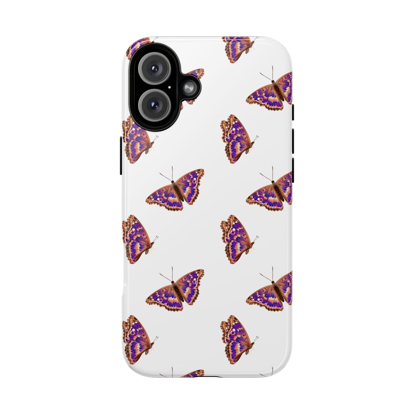 Butterfly Print Phone Case - Tough Case For Stylish Protection