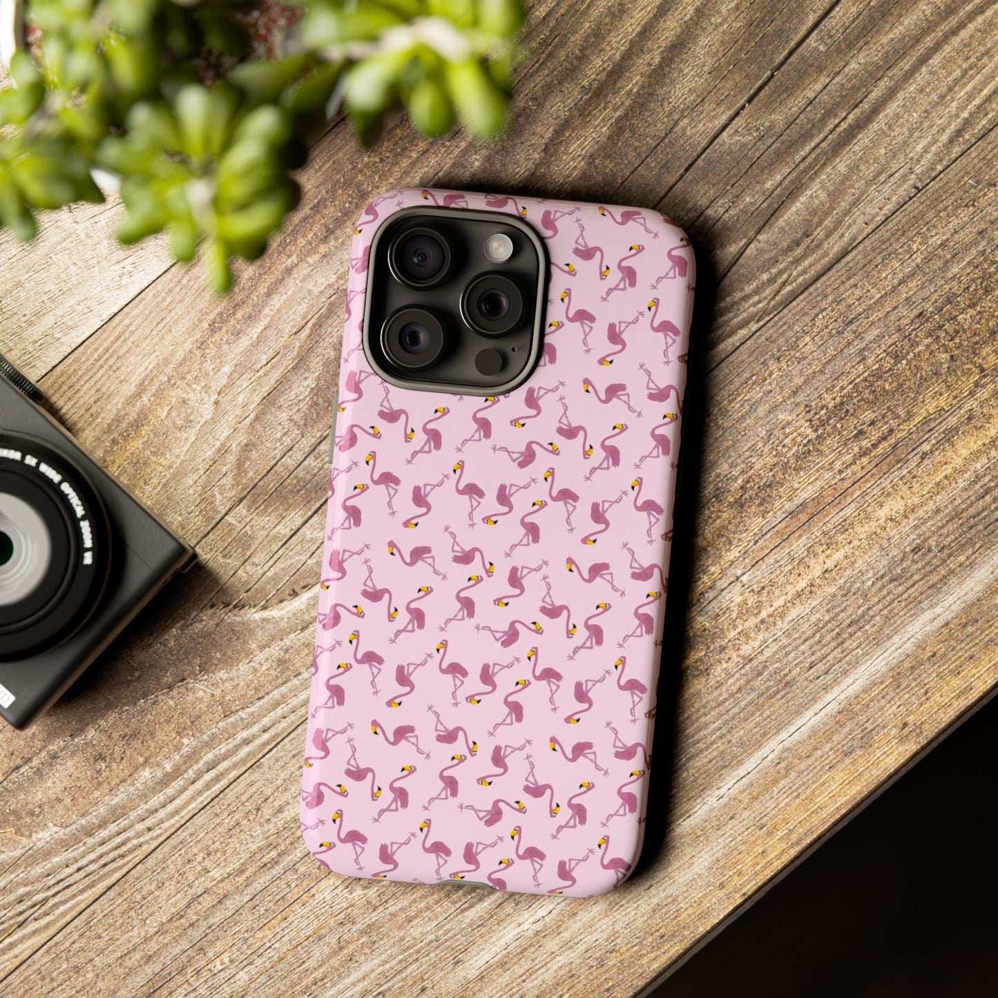 Fun Flamingo Phone Case - Tough & Stylish Design