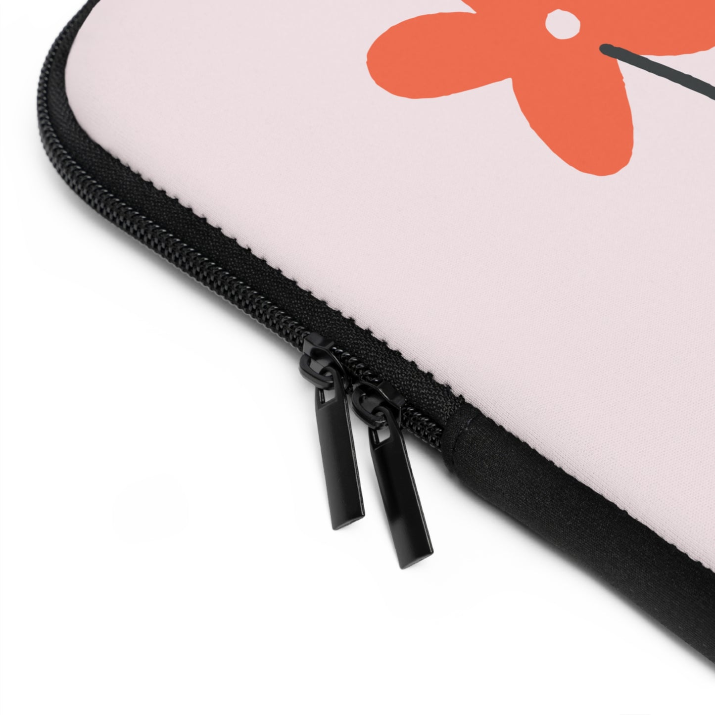 Floral Laptop Sleeve - Bloom with Grace, Cute Tech Case, Laptop Bag, Gifts for Students, Spring Accessories