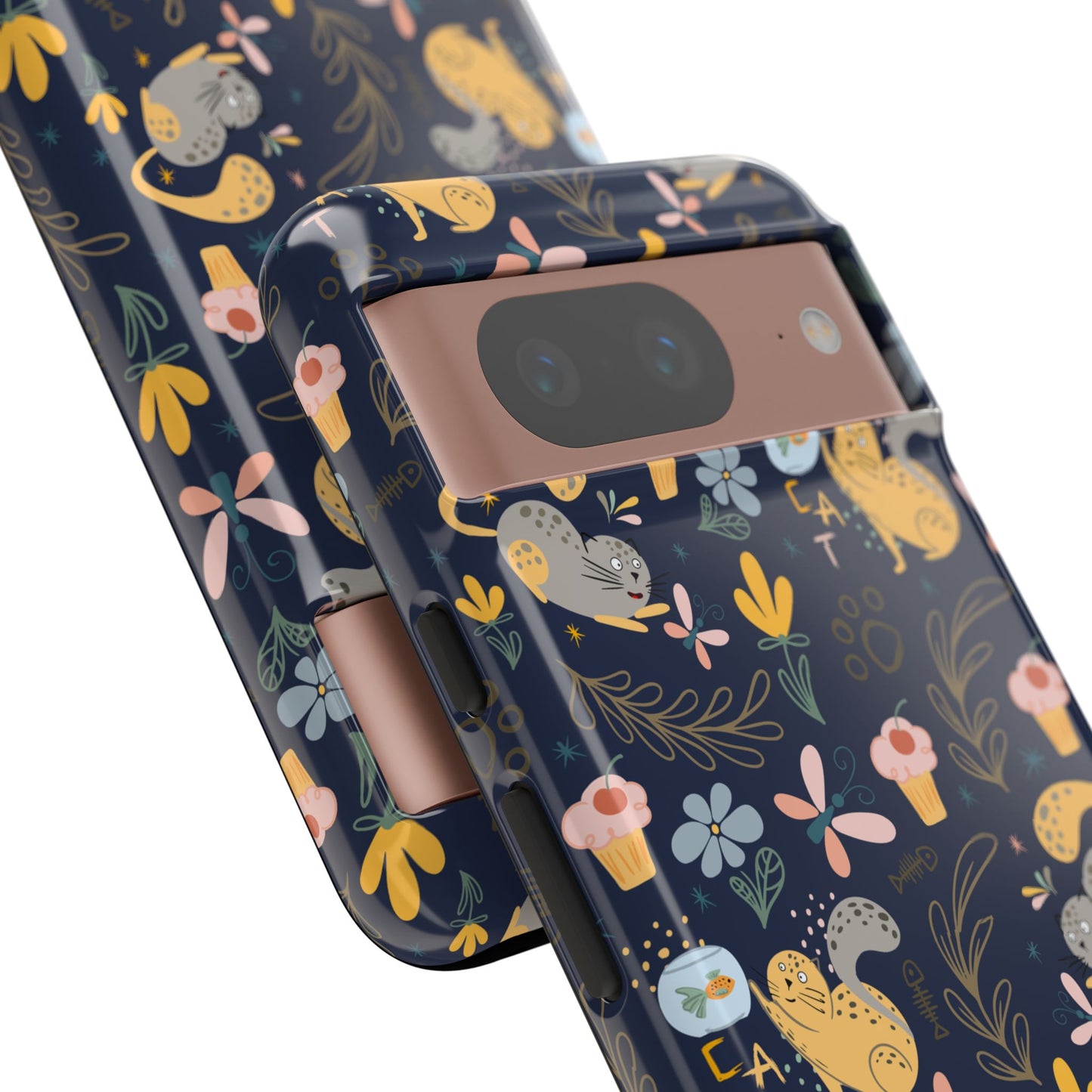 Cat-Themed Tough Phone Case - Tough Case For Stylish Protection