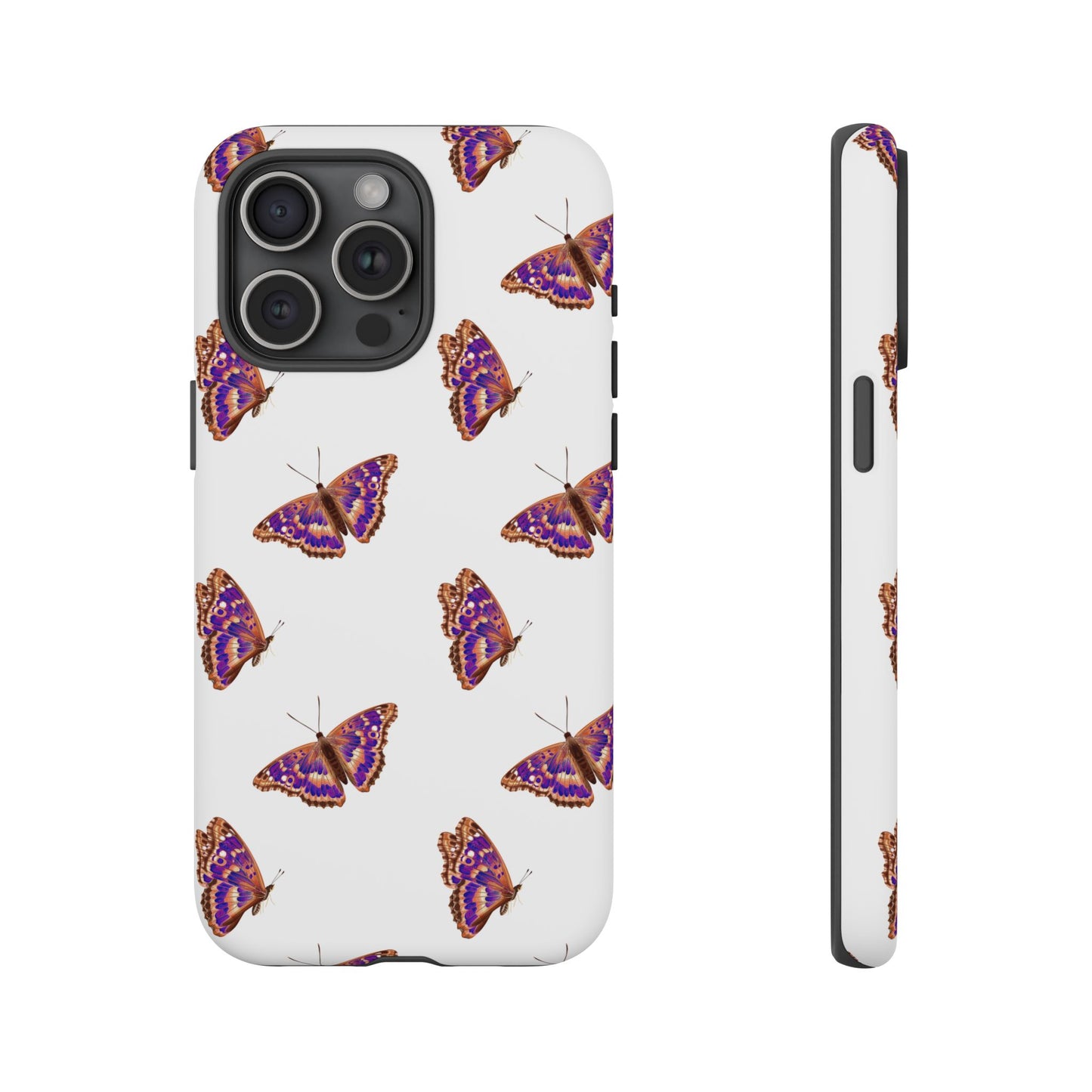 Butterfly Print Phone Case - Tough Case For Stylish Protection