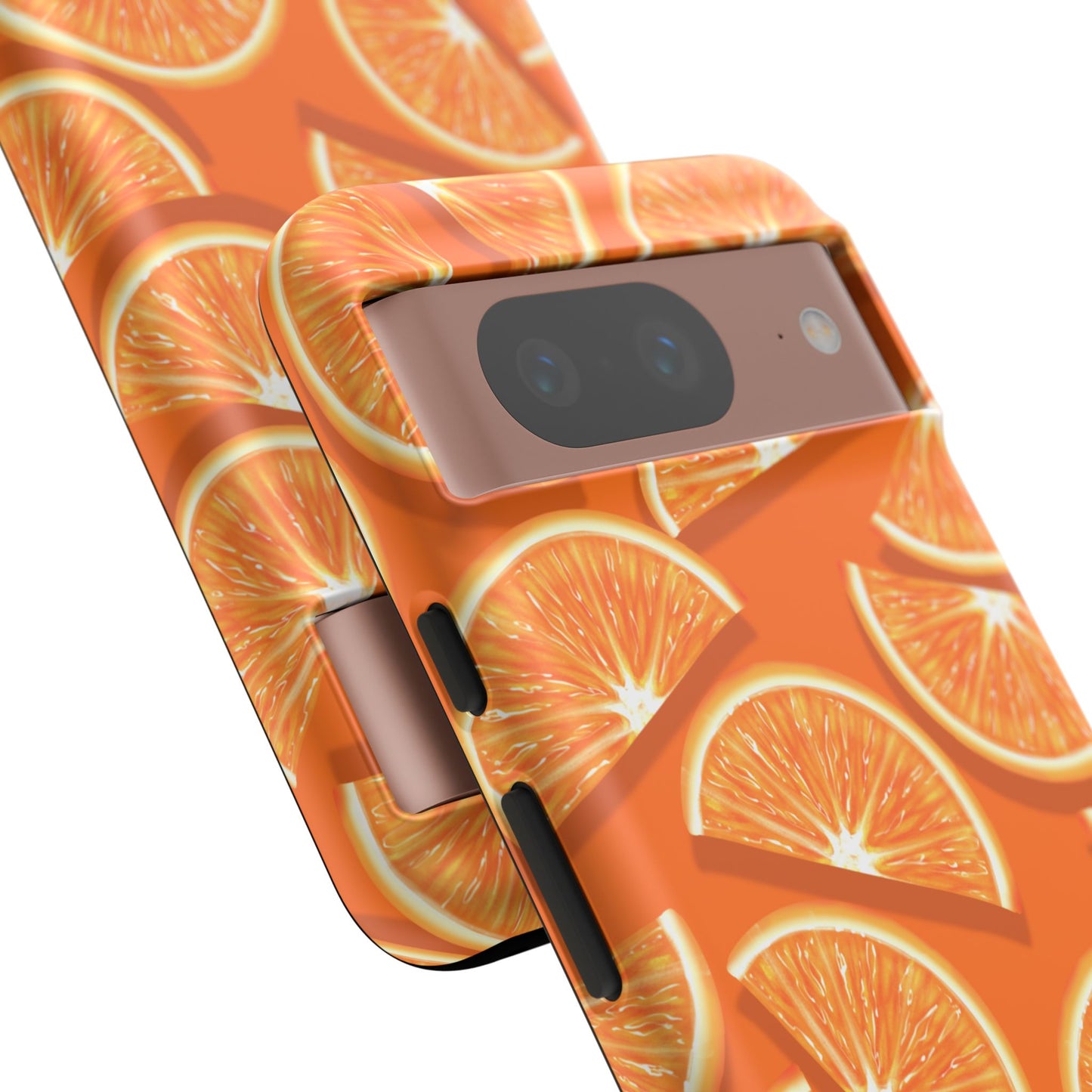 Vibrant Orange Slice Phone Case - Tough Cases for Phone Protection