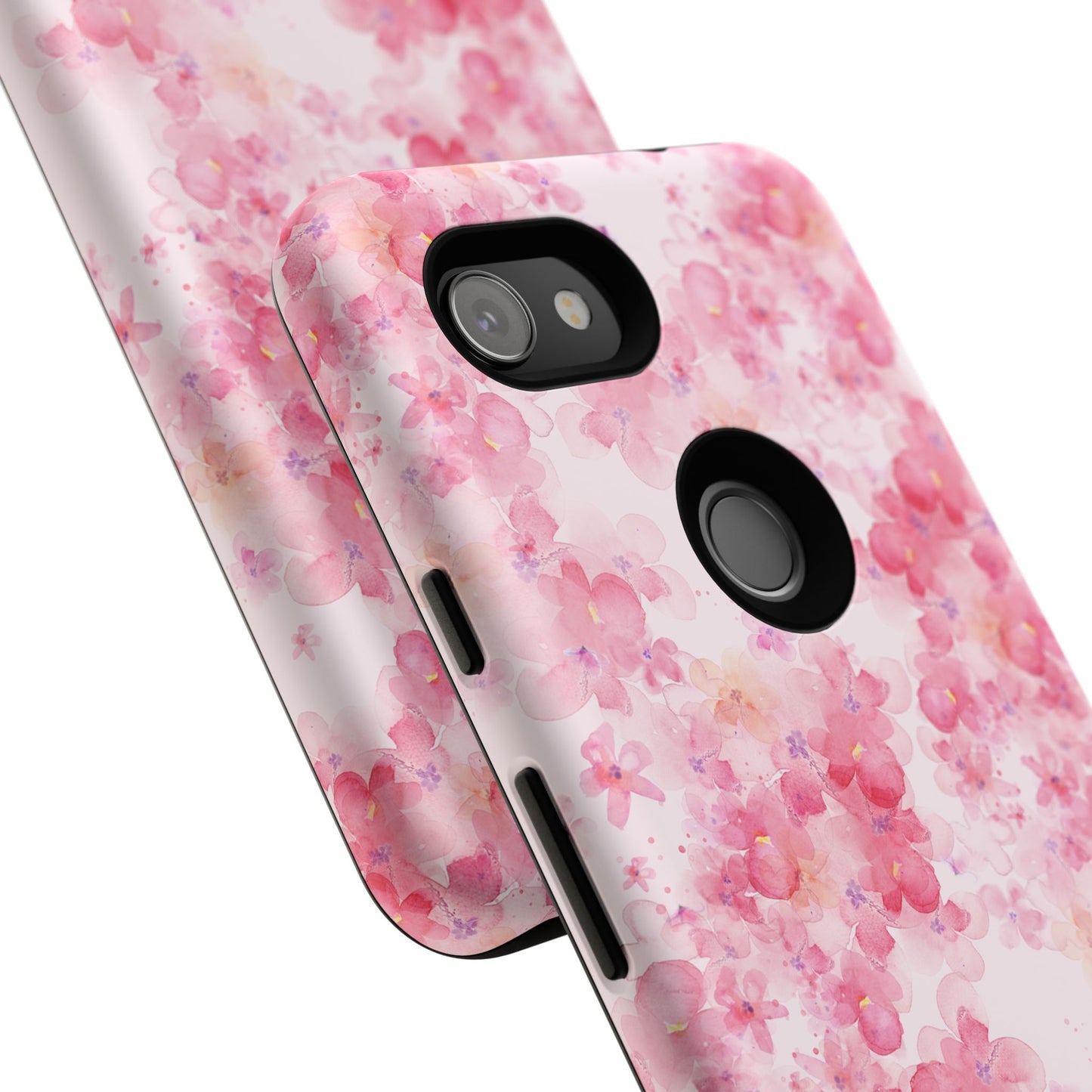 Floral Phone Case - Tough Cases with Pink Blossom Design