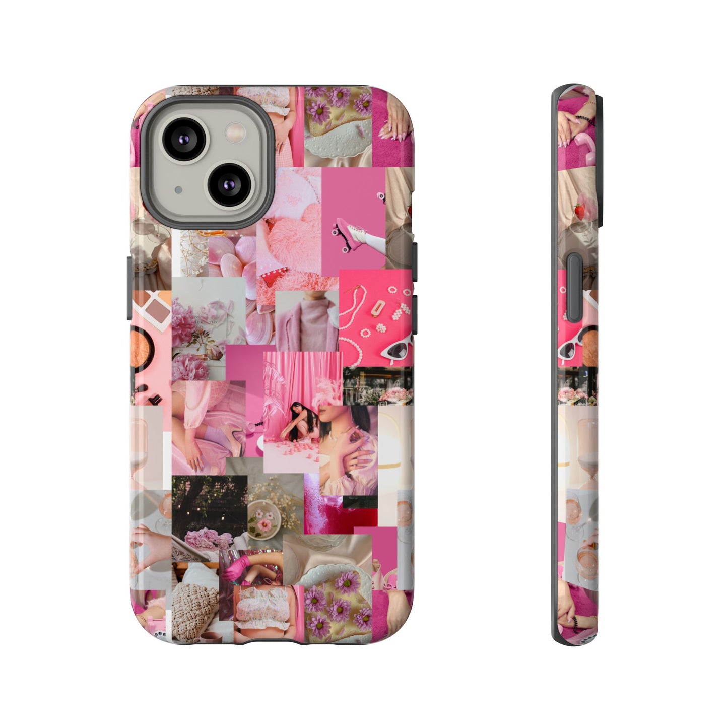 Chic Pink Phone Case- Tough Case For Stylish Protection